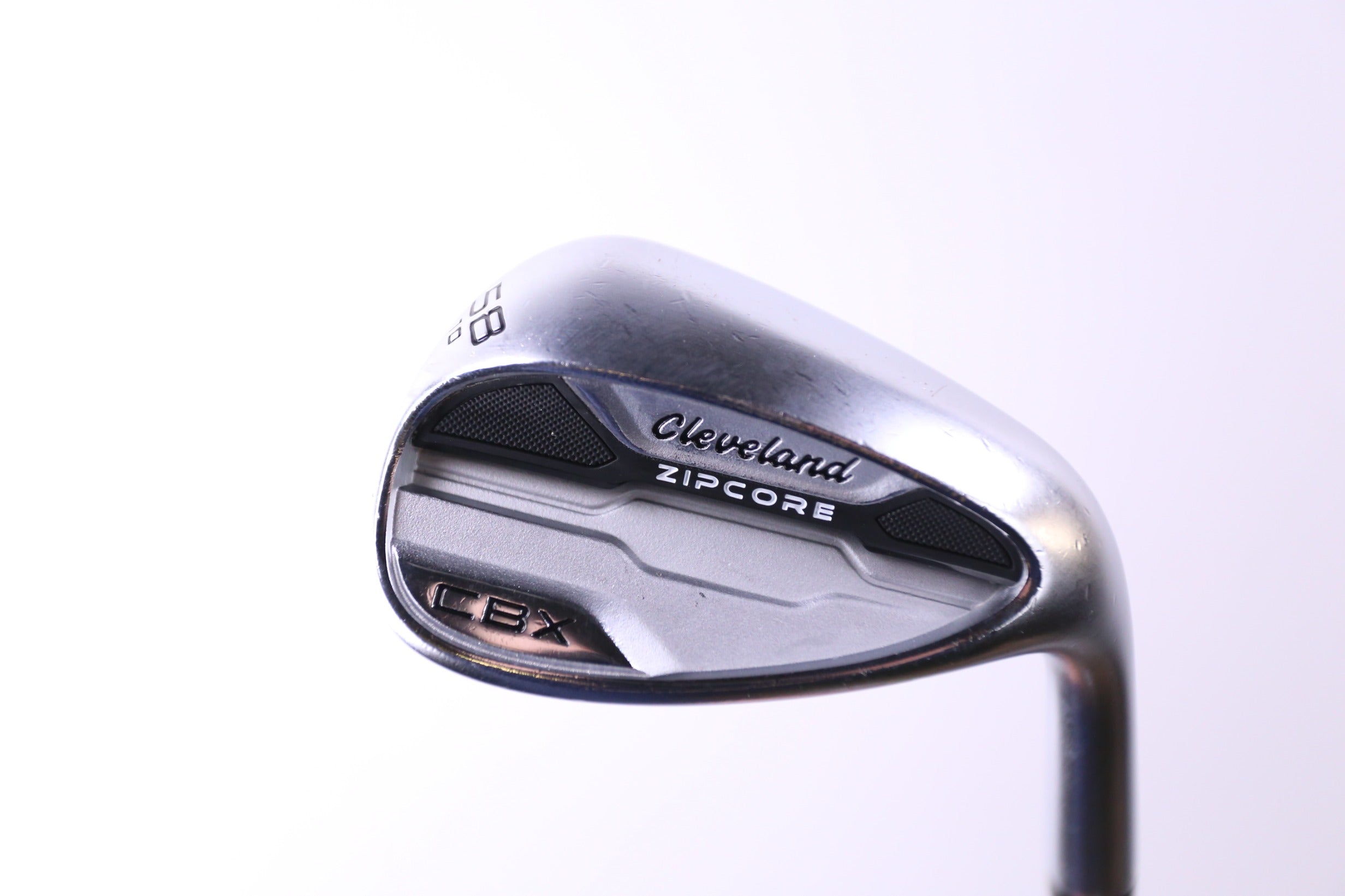 Used Cleveland CBX ZipCore Satin Lob Wedge 58° Right Handed Stiff Flex Golf Club - Perfect for Short Game Shots, Bunker Play & Approach Shots