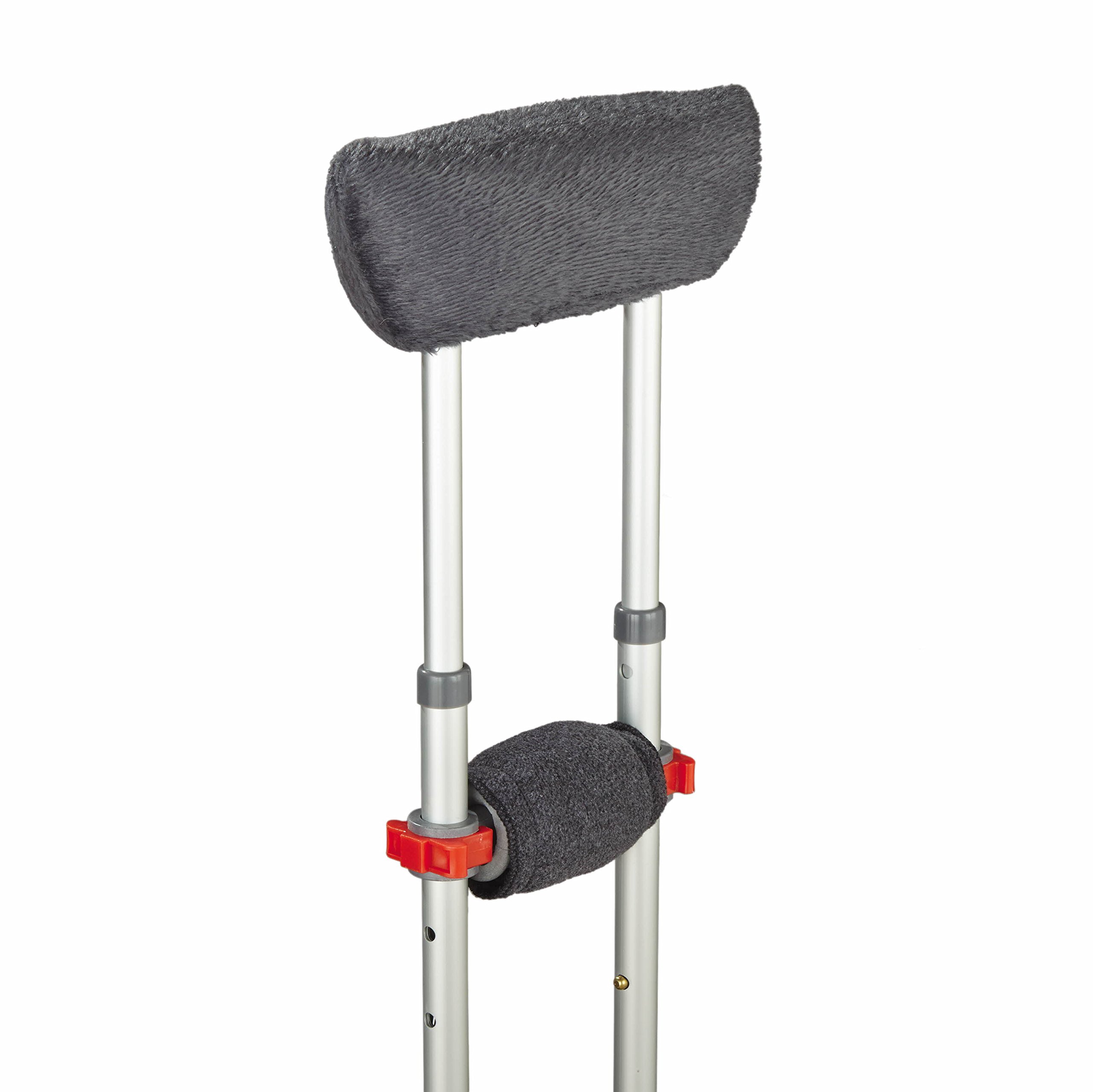 Medline Underarm Crutch Pads & Hand Grip Cushions - Comfort Support for Crutches, Walkers & Mobility Aids - Ideal for Injury Recovery, Post-Surgery & Daily Use