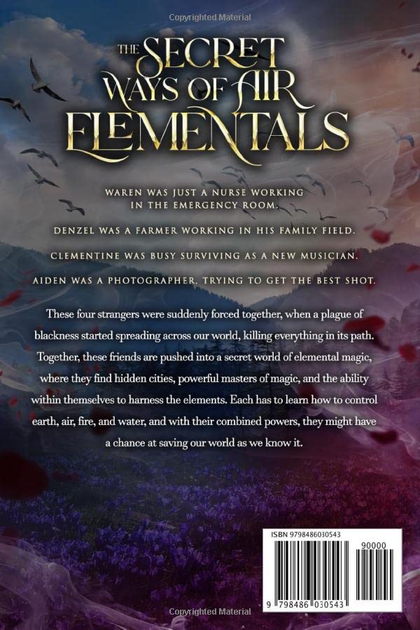 The Secret Ways of Air Elementals - Fantasy Book Series (The Secret Ways of Elementals) - Perfect for D&D Game Masters & Fantasy Readers