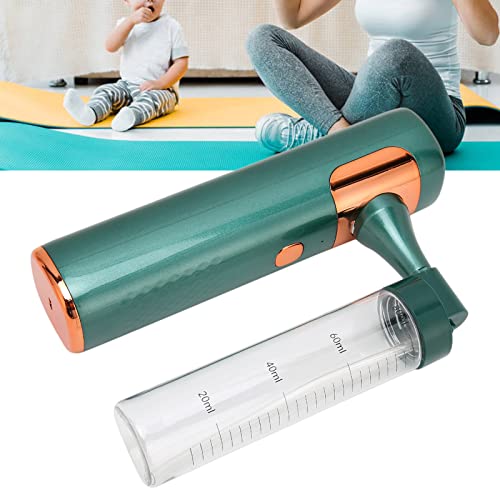Rechargeable Electric Atomizer Sprayer - Adjustable Handheld Steam Fogger for Indoor & Outdoor Use in Home, Office, School, Garden (Dark Green) | Perfect for Disinfecting, Watering Plants & Pest Control