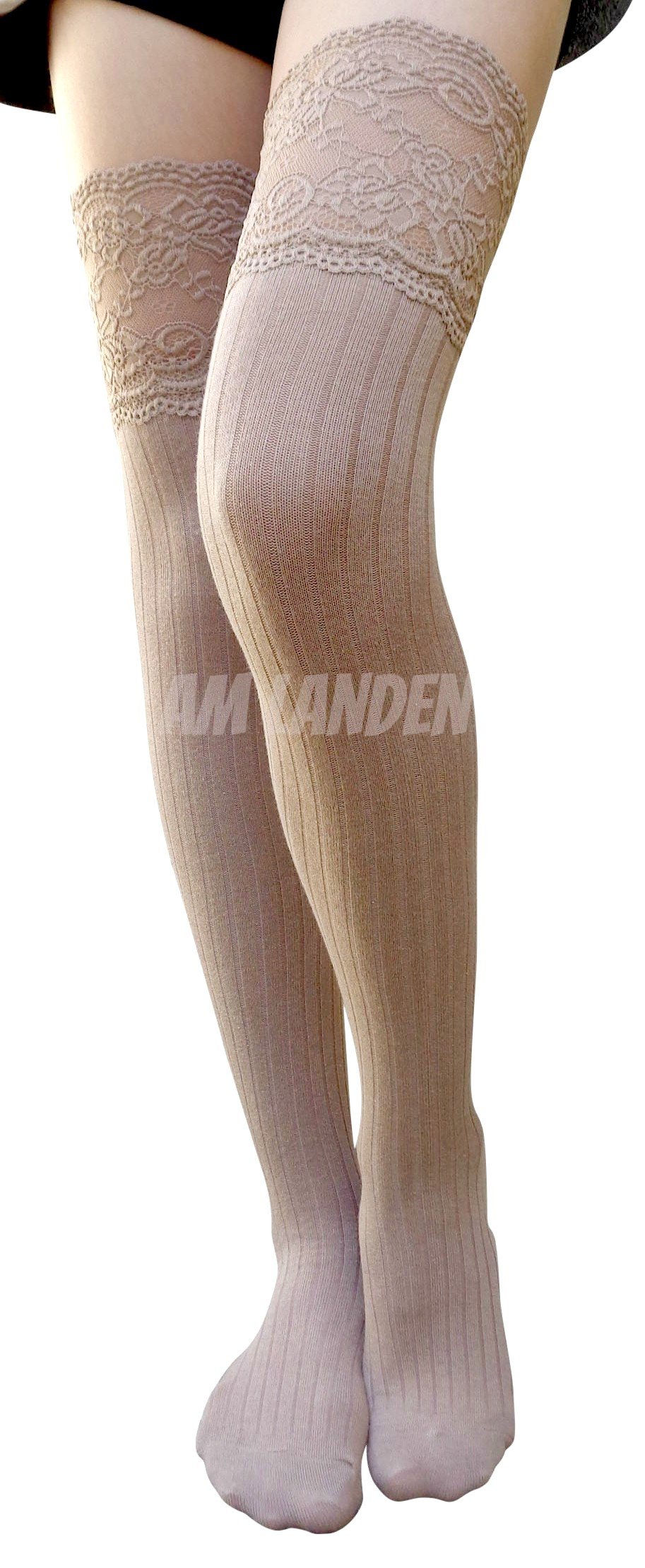 Sexy Over Knee High Socks - Thigh High Lace Stockings for Women, Fashionable & Comfortable - Perfect for Cosplay, Party, Daily Wear & Gift Giving