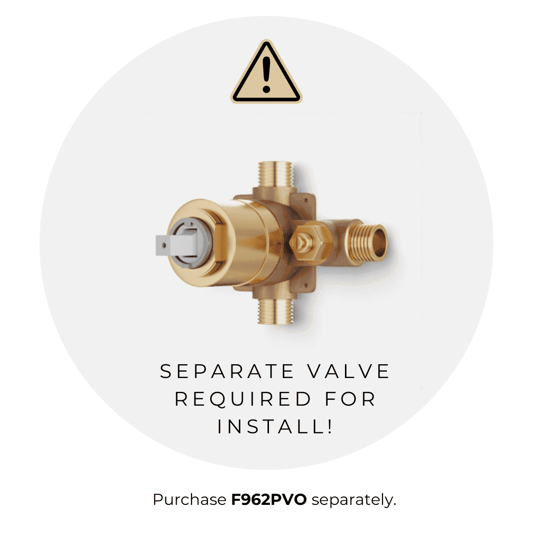 Classic Pressure Balance Shower Trim Kit - Chrome Finish, Anti-Scald Valve, Easy Installation for Bathroom & Shower Renovation | Perfect for Modern Homes, Apartments & Spa-Like Bathroom Upgrades