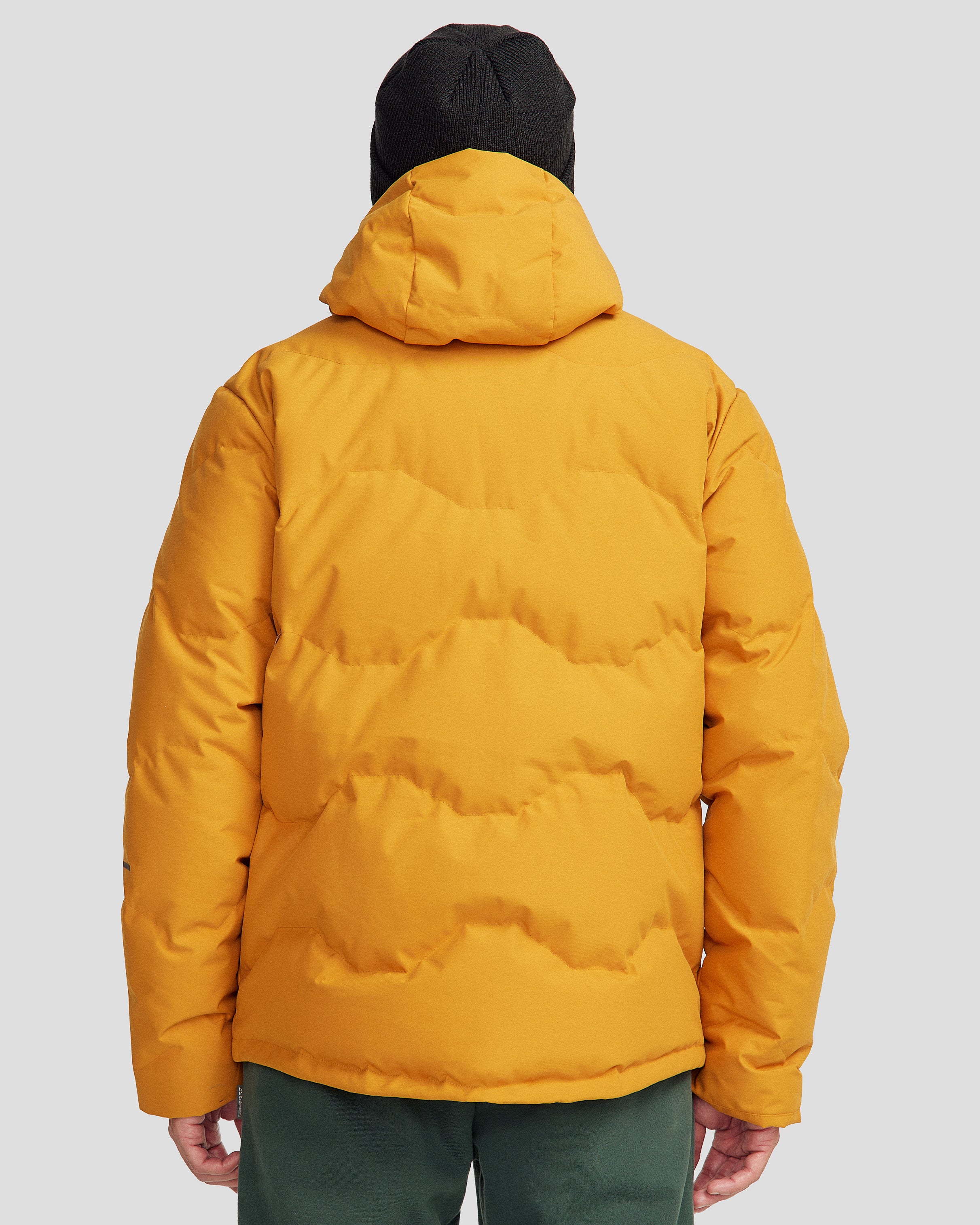 Men's Frisco X Down Hooded Jacket - Golden Oak Color | Warm Winter Coat for Outdoor Activities & Casual Wear