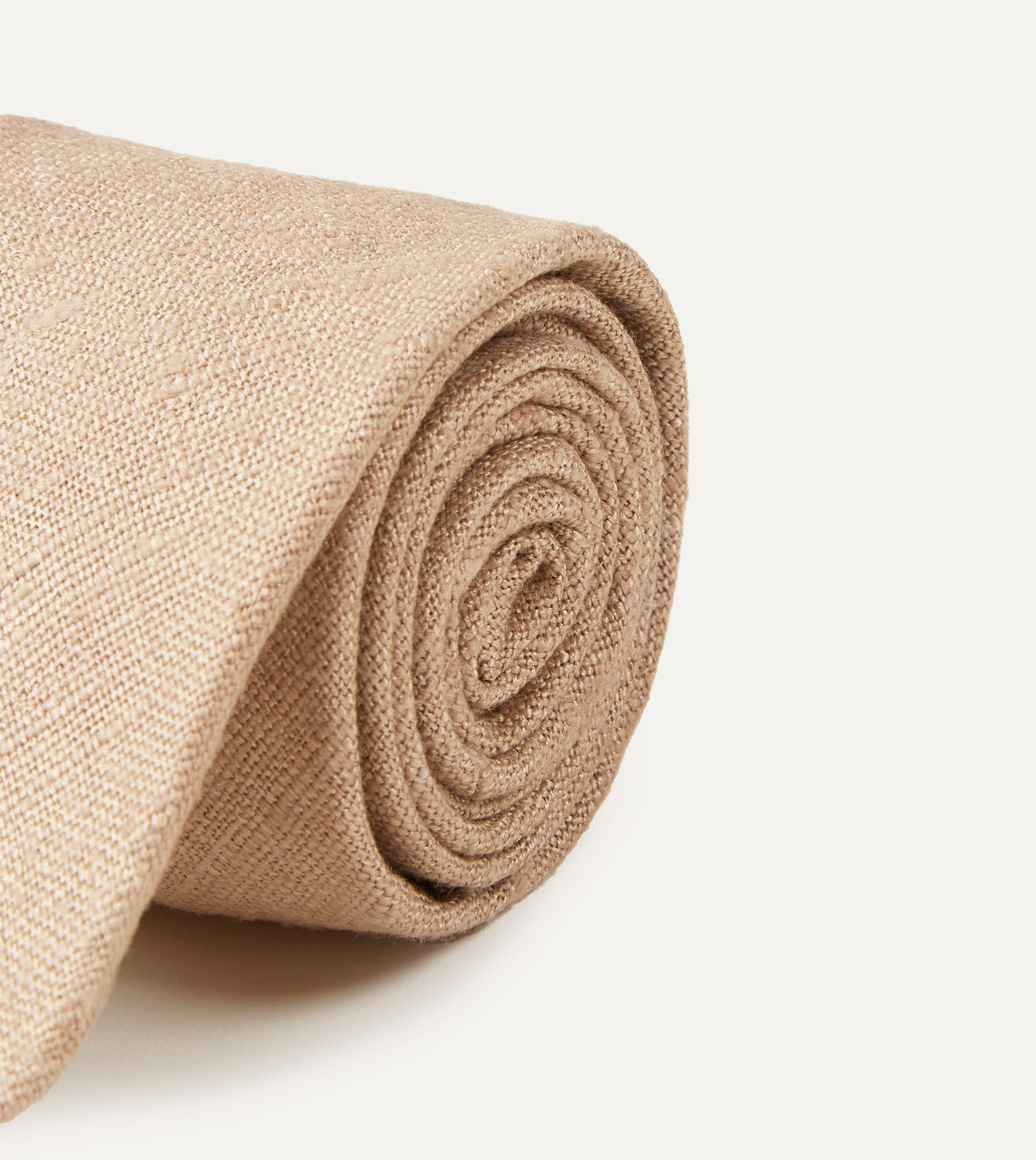Handmade Sand Tussah Silk Tie for Men - Luxury Natural Silk Necktie for Business, Weddings & Formal Occasions