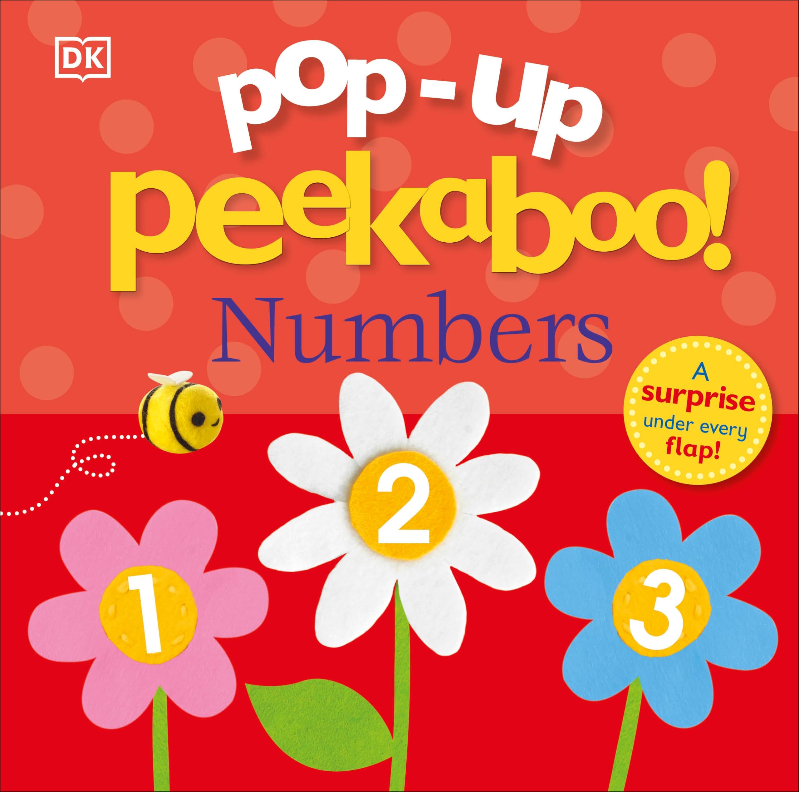 Pop-Up Peekaboo! Numbers: Interactive Lift-the-Flap Counting Book for Toddlers - Fun Early Learning Activity for Preschool & Kindergarten