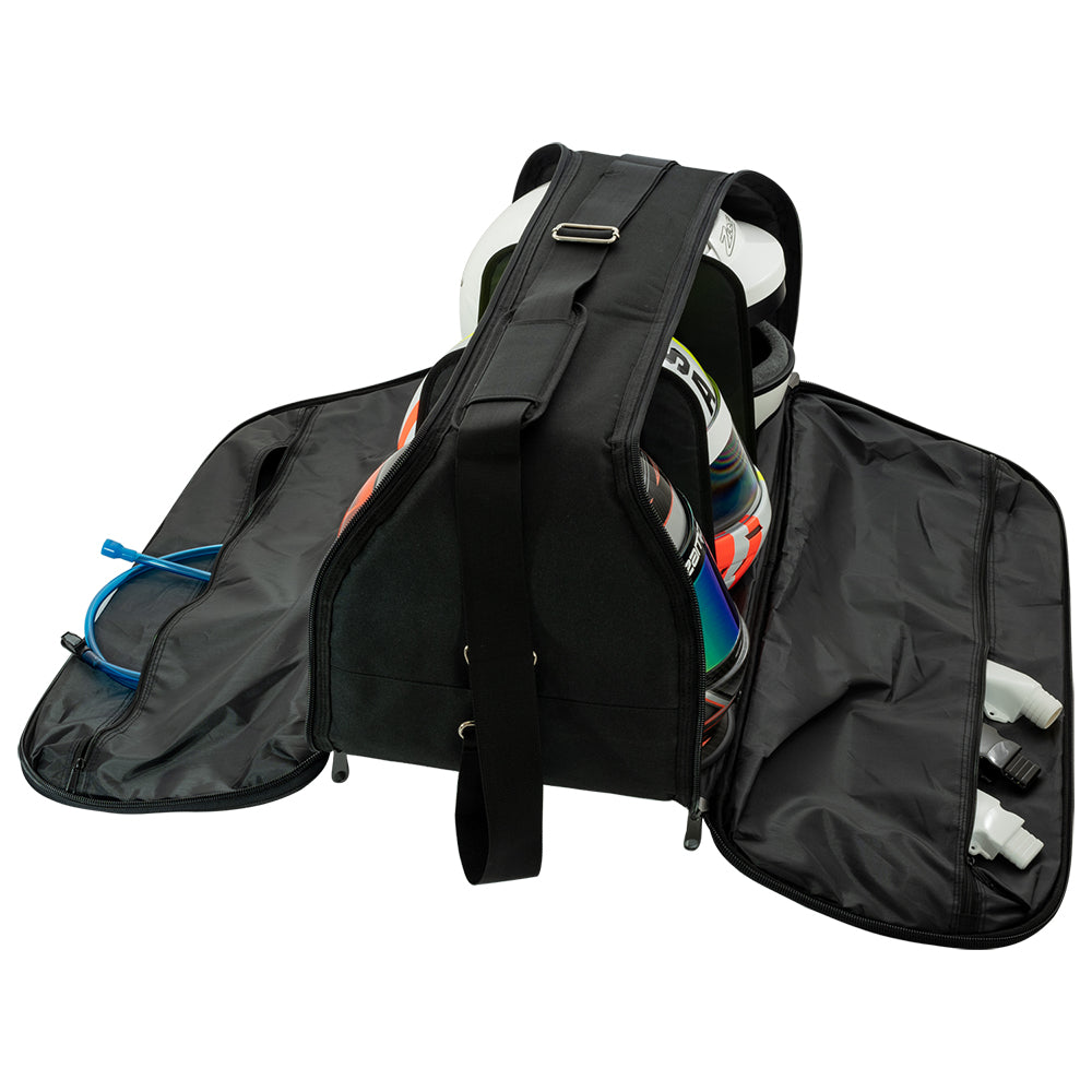 Zamp Triple Helmet Bag - Durable Motorcycle Helmet Storage for Racing, Cruising & Travel - Perfect for Bikers, Riders & Enthusiasts