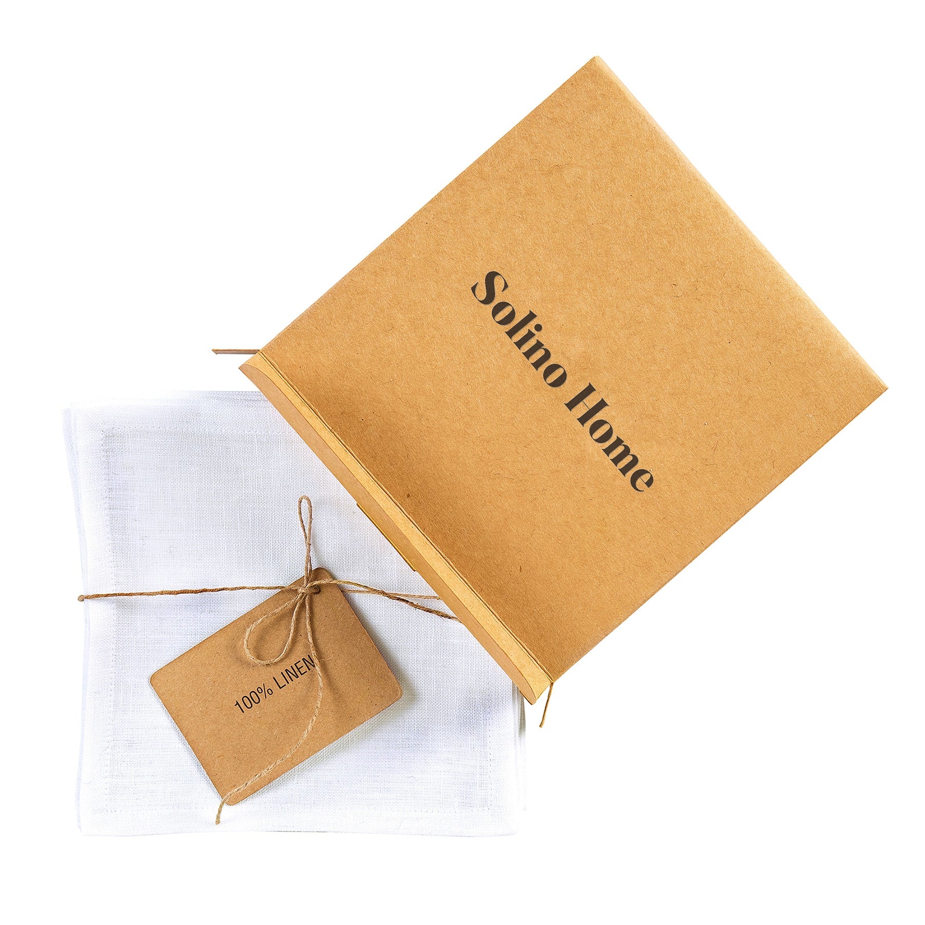 Premium Fete Cocktail Napkins - Set of 12 Elegant Party Napkins for Weddings, Cocktail Parties & Special Events