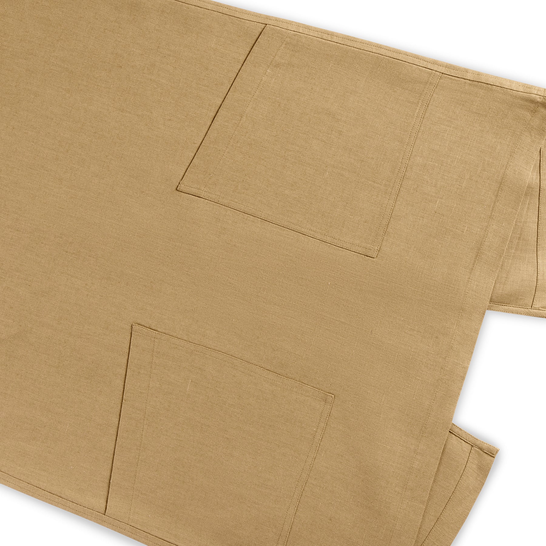 Premium Linen Smock Apron for Women & Men - Adjustable & Stylish Kitchen Apron for Cooking, Baking & Gardening - Breathable & Durable Unisex Workwear