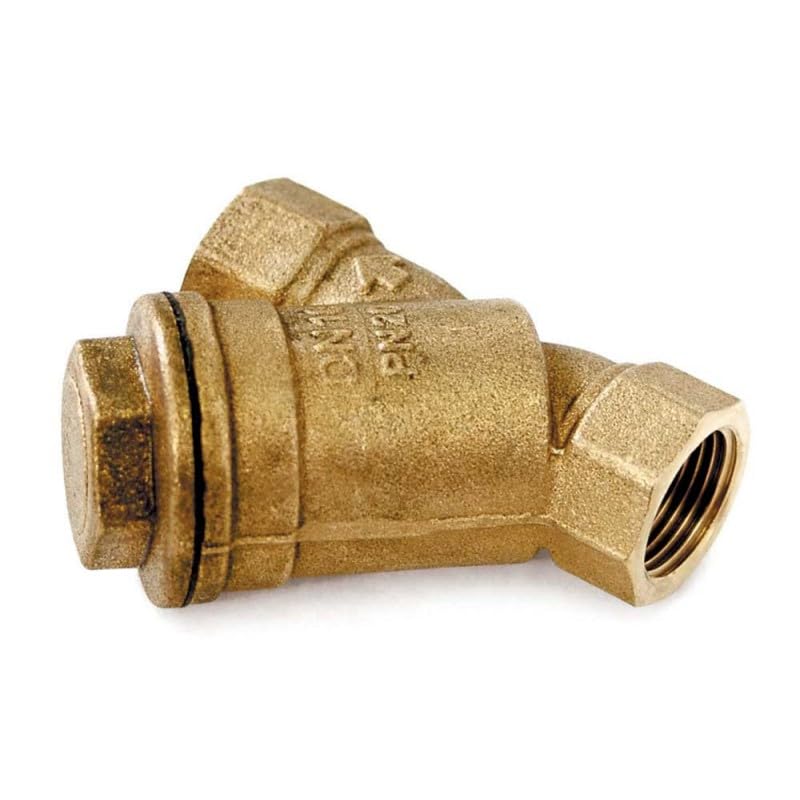 3/8 Inch 50 Mesh Stainless Steel Strainer - 170 PSI Pressure Rating - Ideal for Plumbing, Water Filtration, and Industrial Applications