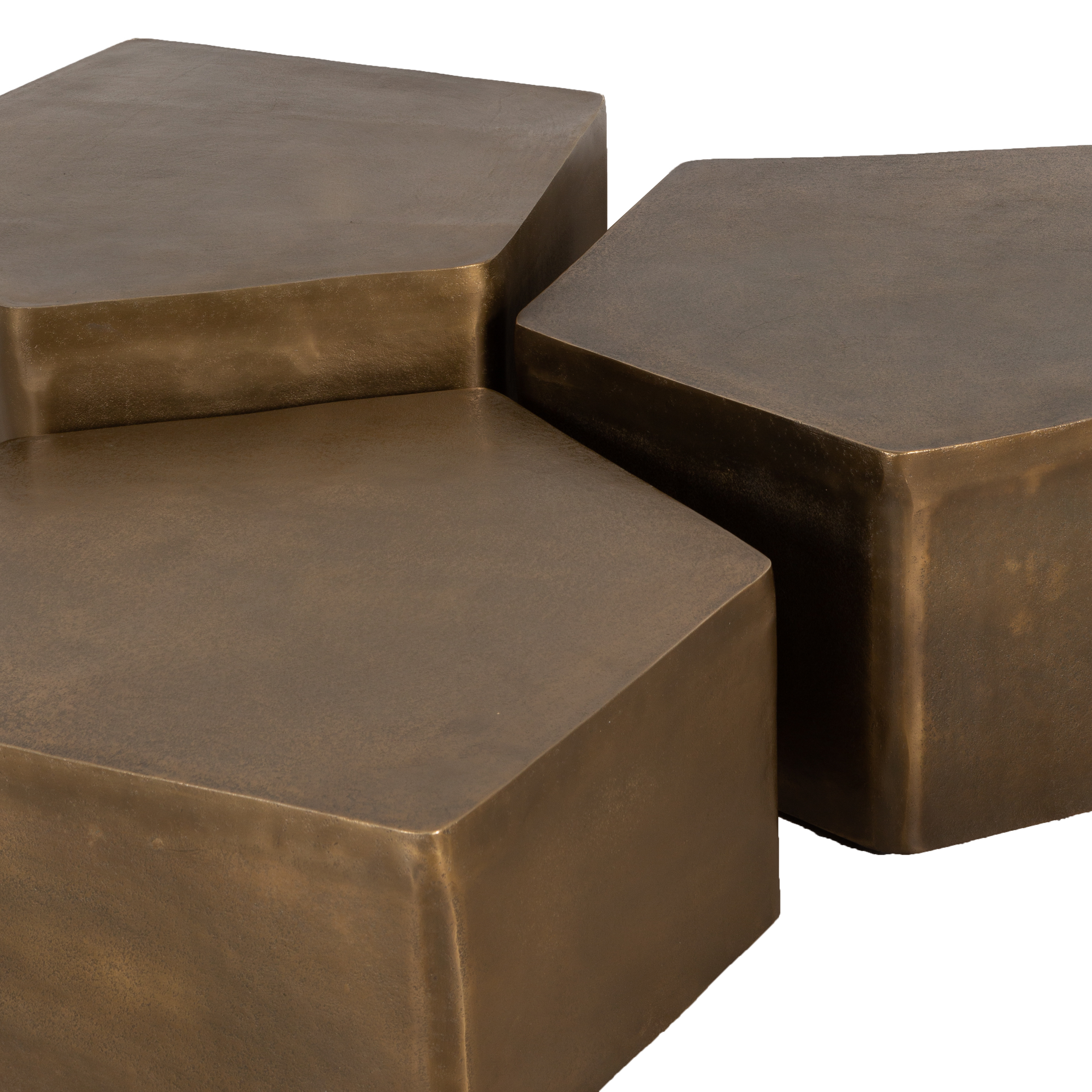 Modern Nesting Coffee Table Set - 2-Tier Wooden Side Table for Living Room, Bedroom, Office - Stylish & Space-Saving Furniture for Small Spaces - Perfect for Coffee, Books & Decor