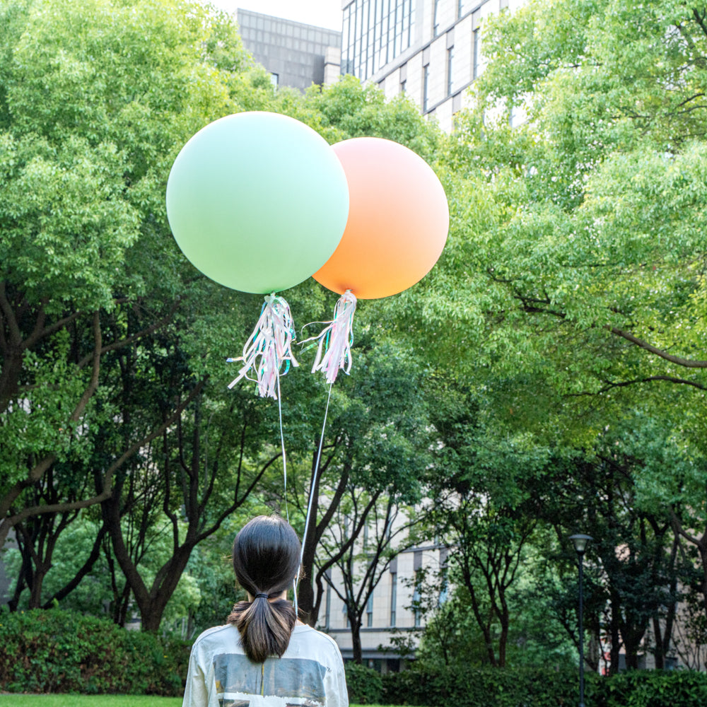 Pastel Green Latex Balloons 36 Inch - 10 Count Box for Birthday Parties, Baby Showers & Wedding Decorations