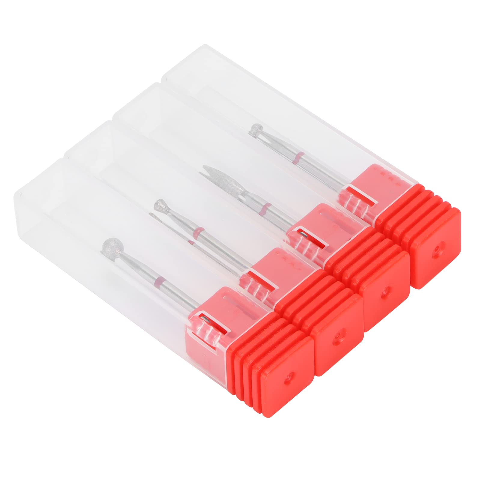 2 Pack Electric Nail Filer Set - Professional Manicure Drill Bits for Nail Polish Removal, Dead Skin & Cuticle Care - Perfect for Nail Salons, Home Manicures & Pedicures - Essential Foot Care & Beauty Tool for Smooth, Healthy Nails