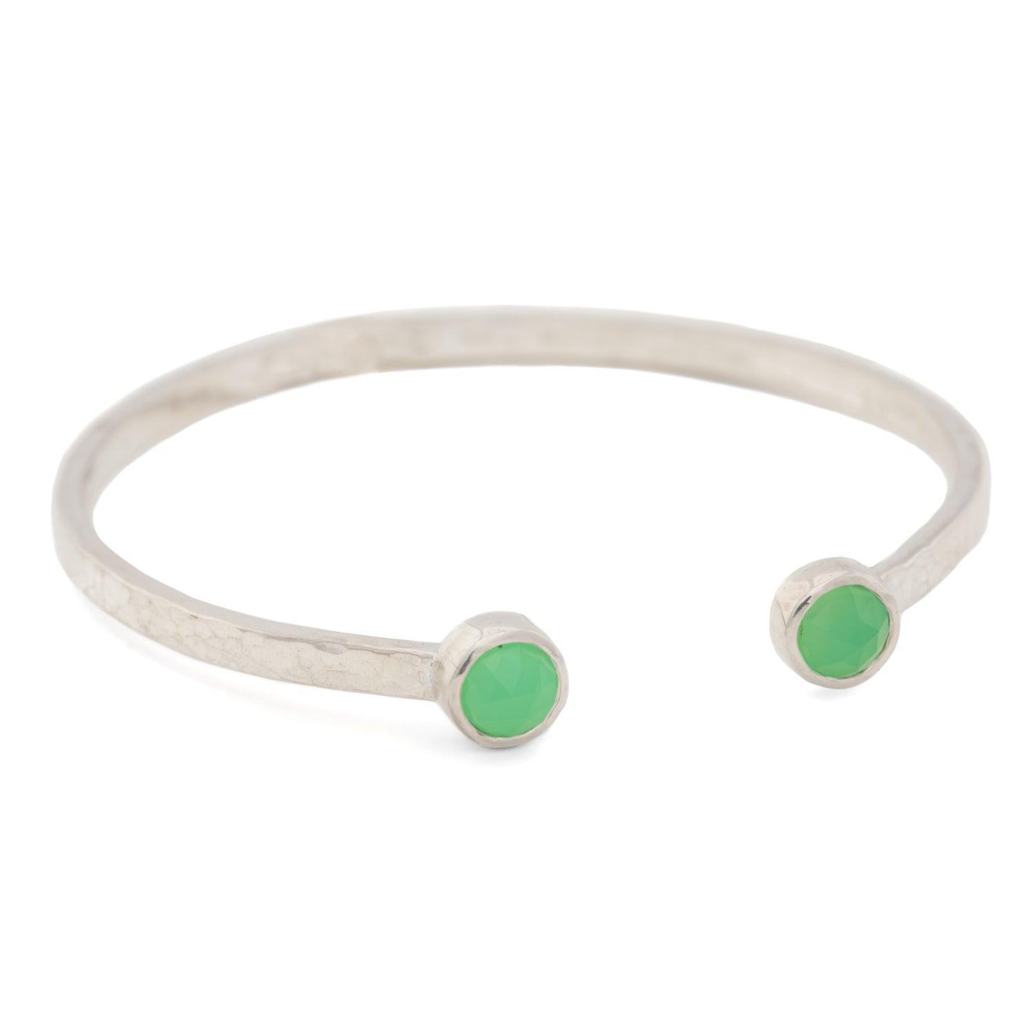 Hathor Silver Bangle Bracelet for Women - Elegant Adjustable Sterling Silver Jewelry Gift for Birthday, Anniversary & Special Occasions