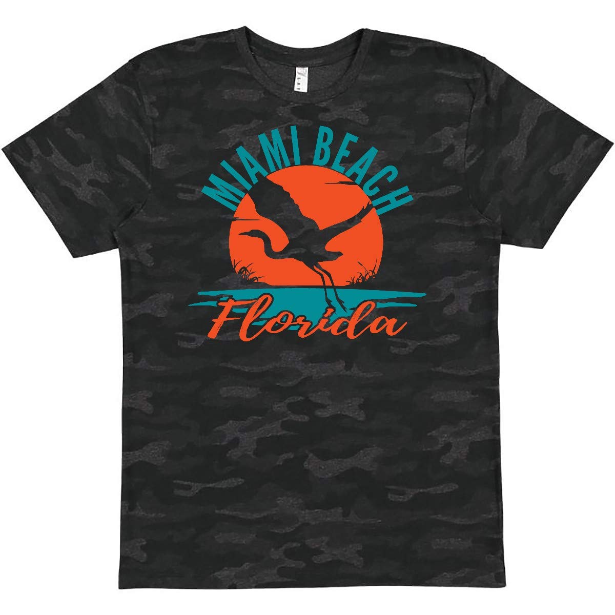 Inktastic Miami Beach Florida Vacation Trip T-Shirt - Comfortable Graphic Tee for Travel, Beach Outings & Summer Holidays