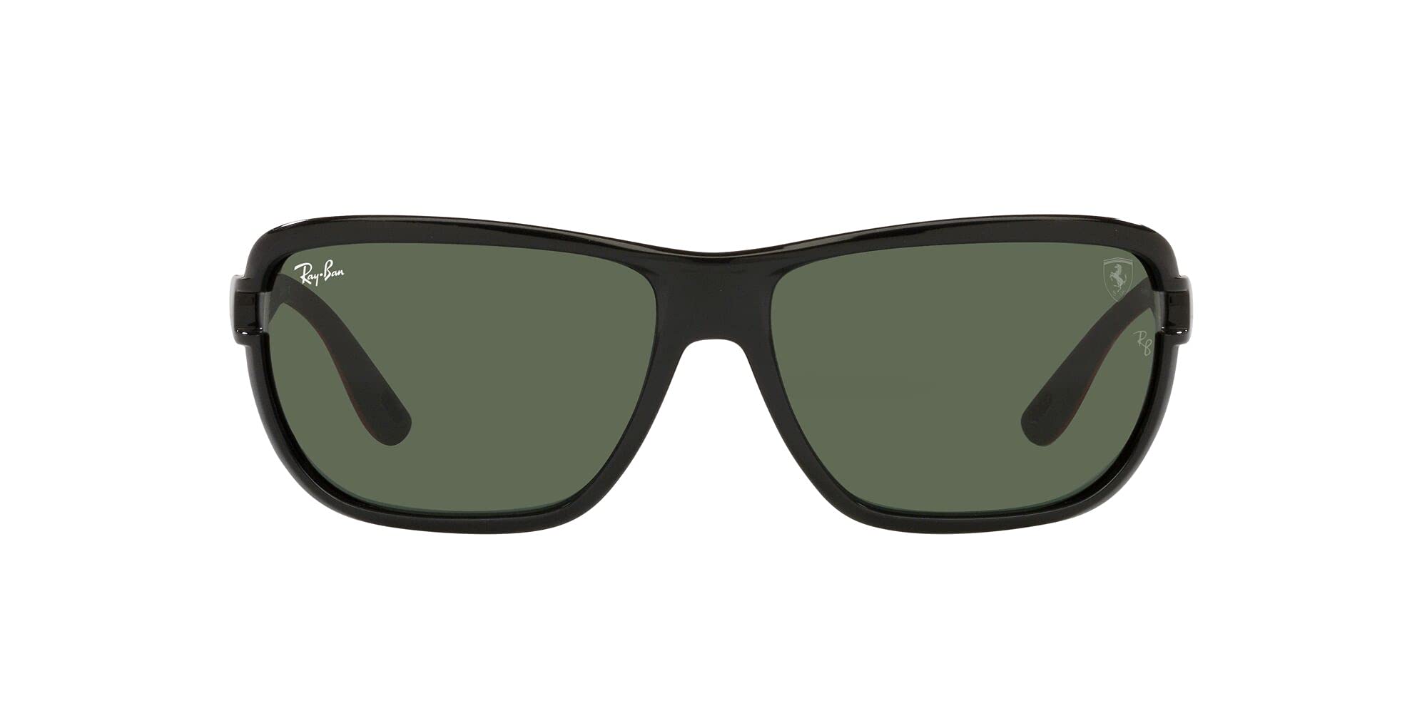 Ray-Ban RB4365M Scuderia Ferrari Aviator Sunglasses for Men & Women - Polarized UV Protection Lenses - Stylish Driving & Outdoor Sports Eyewear