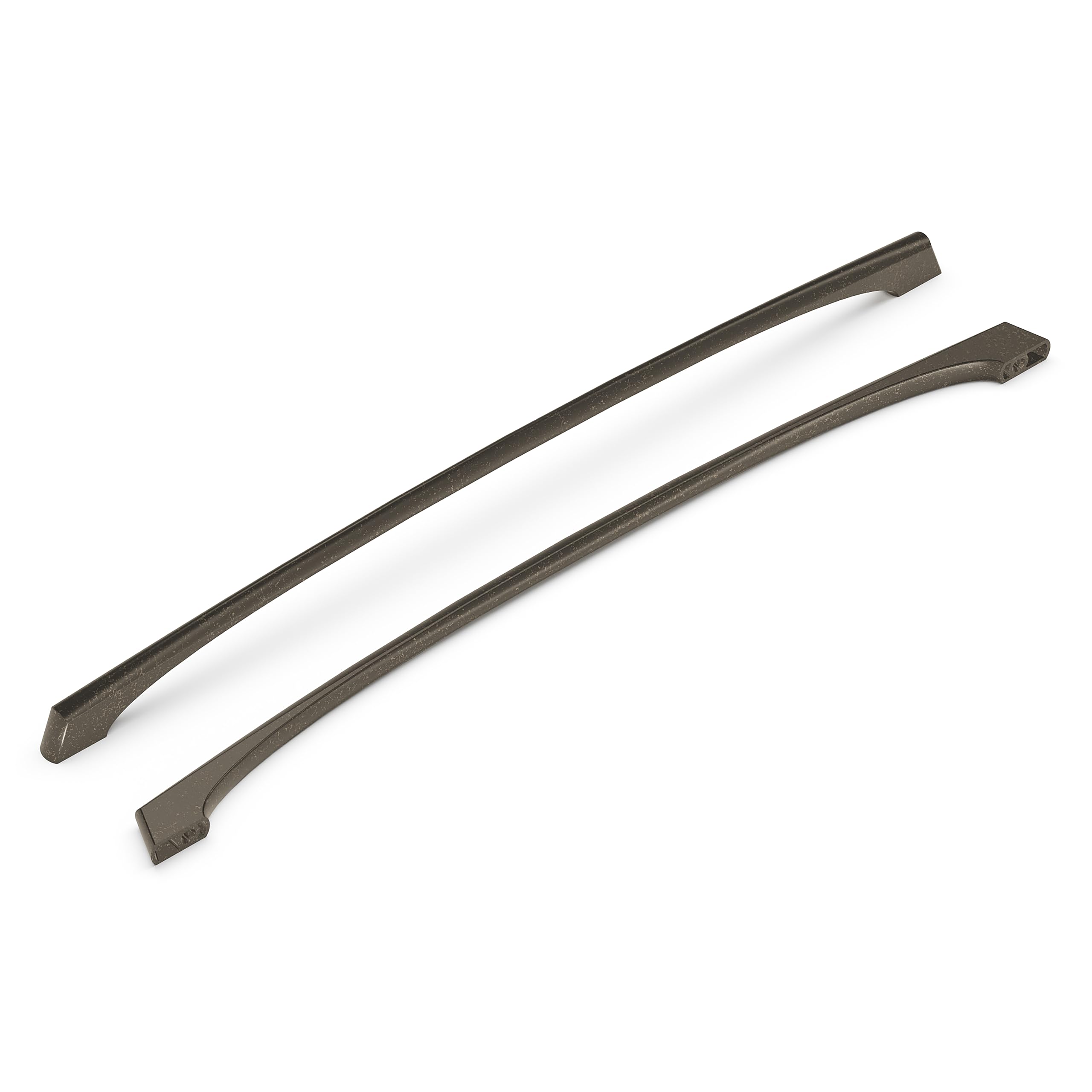 Luxury Hickory Solid Core Kitchen Cabinet Pulls - 18 Inch Hole Center Cabinet Handles for Doors & Dresser Drawers - Windover Antique Greenwich Collection - Perfect for Modern Kitchens, Bathroom Vanities & Furniture Upgrades