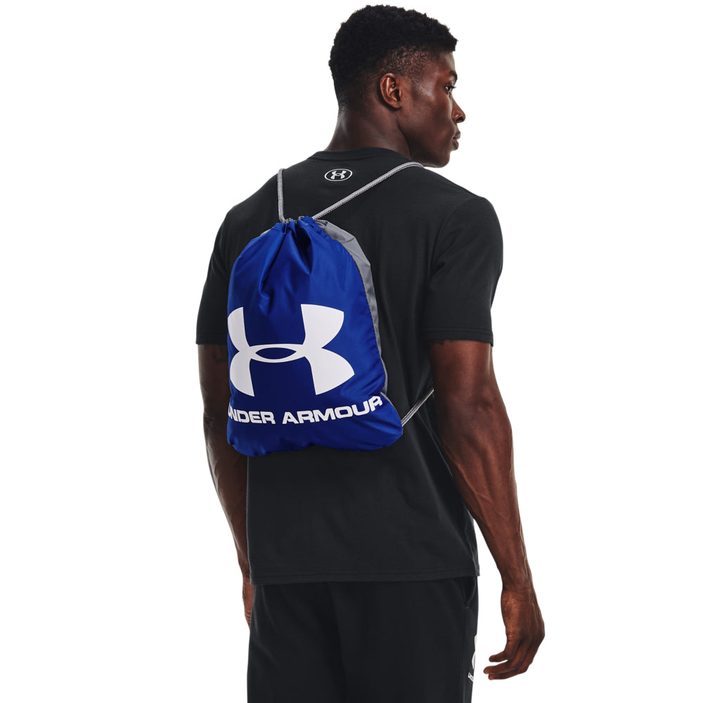 Under Armour Ozsee Sackpack - Lightweight Durable Backpack for Gym, Travel & School | Water-Resistant & Spacious Design for Sports & Everyday Use
