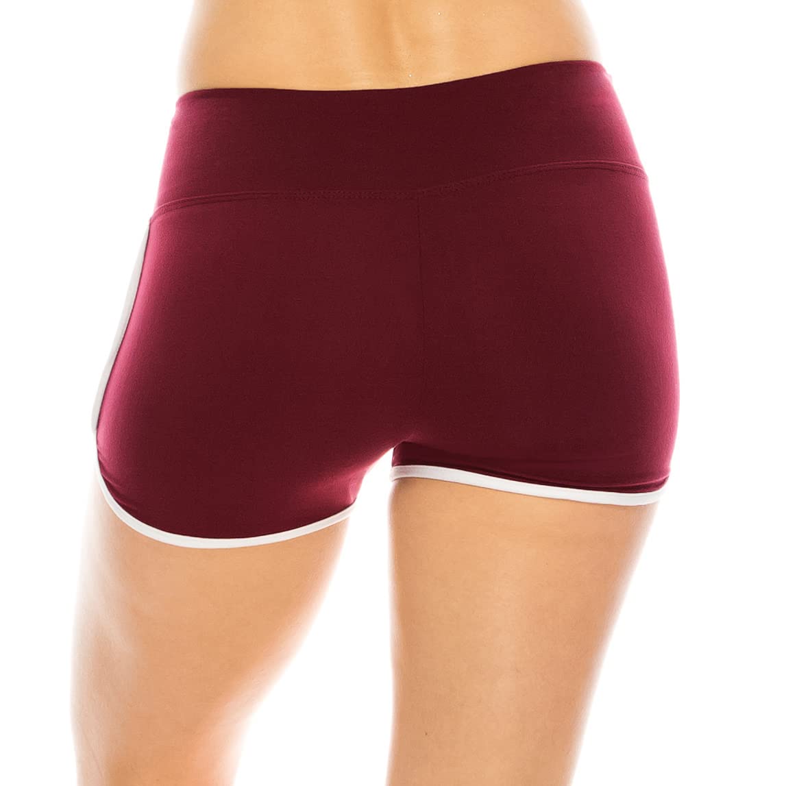 ALWAYS Women's High Waisted Booty Shorts - Super Soft Dolphin Shorts for Workout, Yoga & Lounge Wear