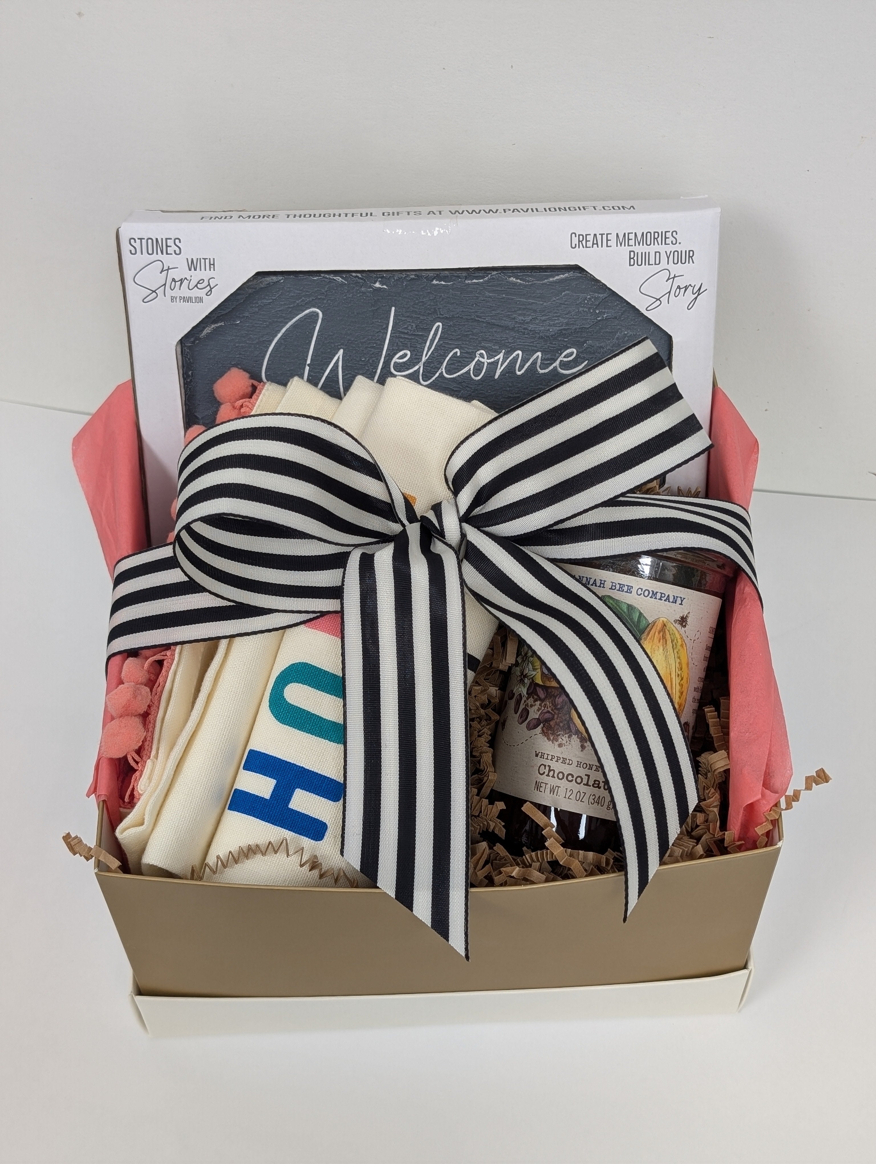 Premium Raw Honey & Home Gift Bundle Set - Natural, Organic, Unfiltered - Perfect for Gifting, Tea, Baking & Wellness