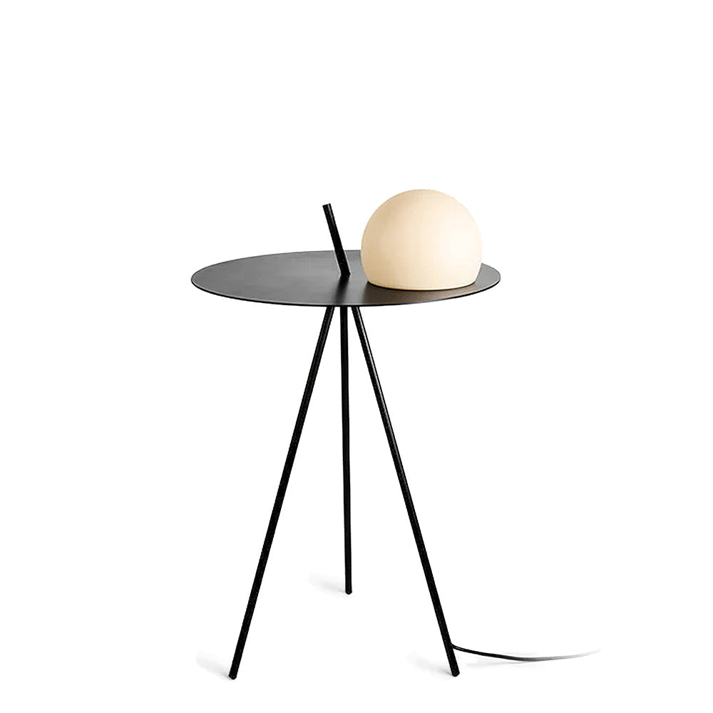 Modern Circular 3725 Table Lamp - Adjustable LED Desk Light for Home Office, Bedroom & Living Room - Stylish Nightstand Lamp with Touch Control & Dimmable Warm White Light