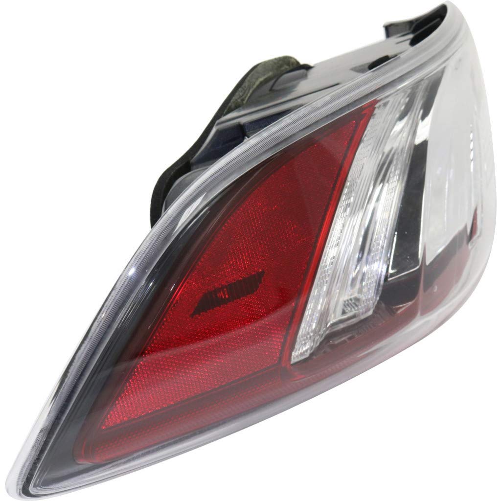 2010-2013 Mazda 3 Sedan LED Tail Light Assembly - Passenger Side (Right) | OEM Part# MA2801146 BBM5-51-150F | Perfect for Replacement & Night Driving Safety