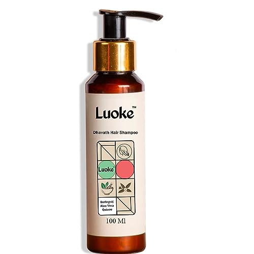 Ayurvedic Anti-Hairfall Shampoo for Normal to Oily Hair & Scalp - Natural Hair Loss Treatment for Straight Hair - Best for Daily Use & Hair Thinning Prevention