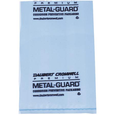 12 x 20 Inch 4 Mil VCI Poly Bags for Rust Prevention - Corrosion Resistant Packaging for Metal Parts, Tools & Automotive Components Storage