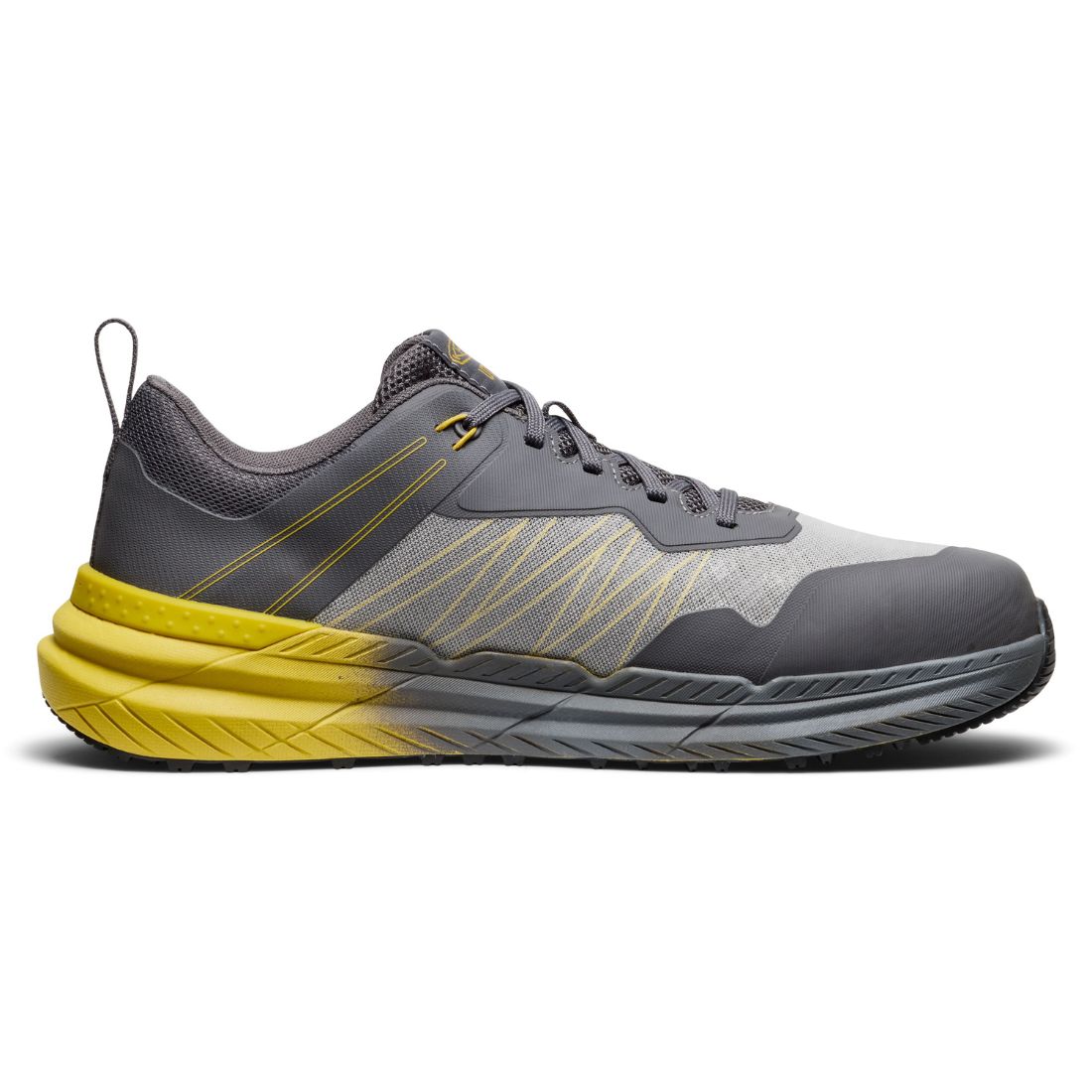 Keen Speedworks Men's Composite Toe Athletic Work Shoes - Lightweight Safety Footwear for Construction & Warehouse - OSHA Approved for Workplace Protection
