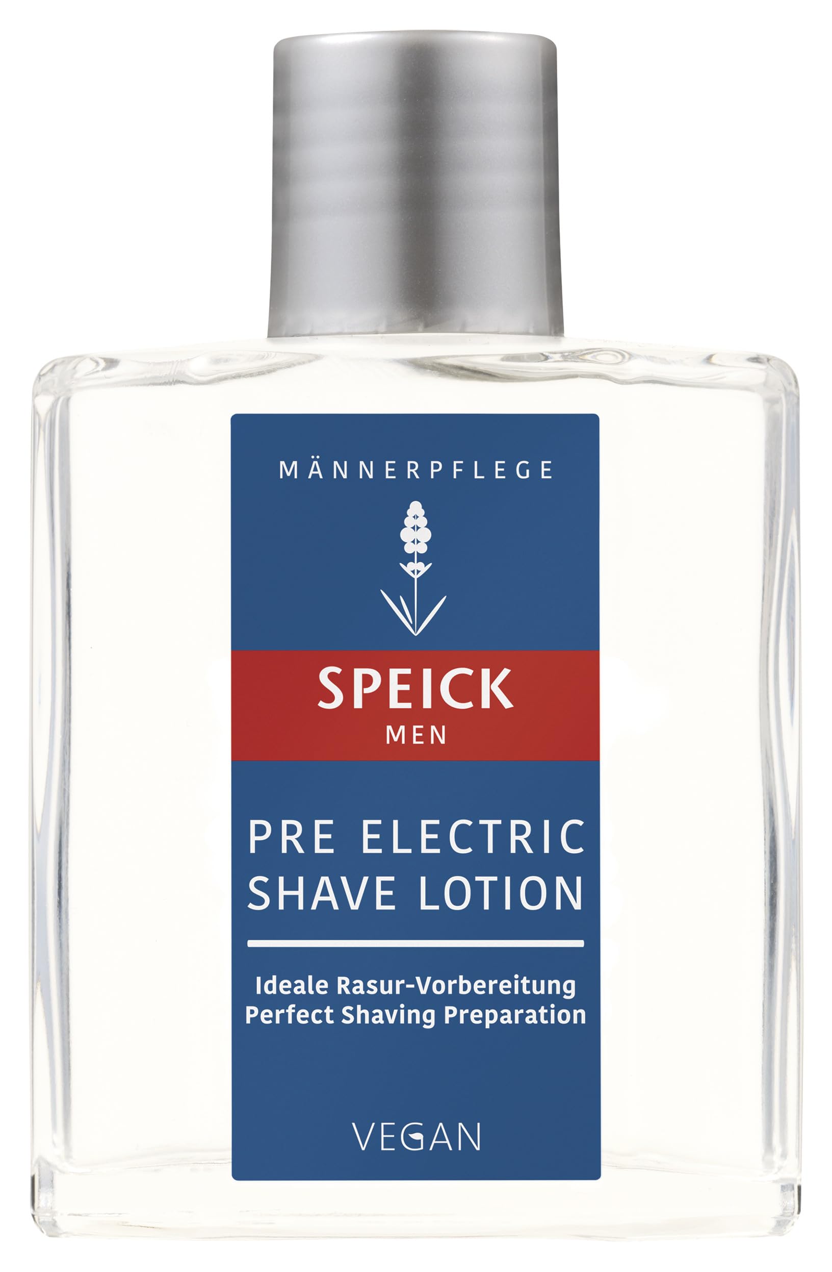 Speick Pre Electric Shave Lotion for Men - Soothing Pre-Shave Solution for Electric Razors | Reduces Irritation & Prepares Skin | Ideal for Daily Shaving Routine & Travel