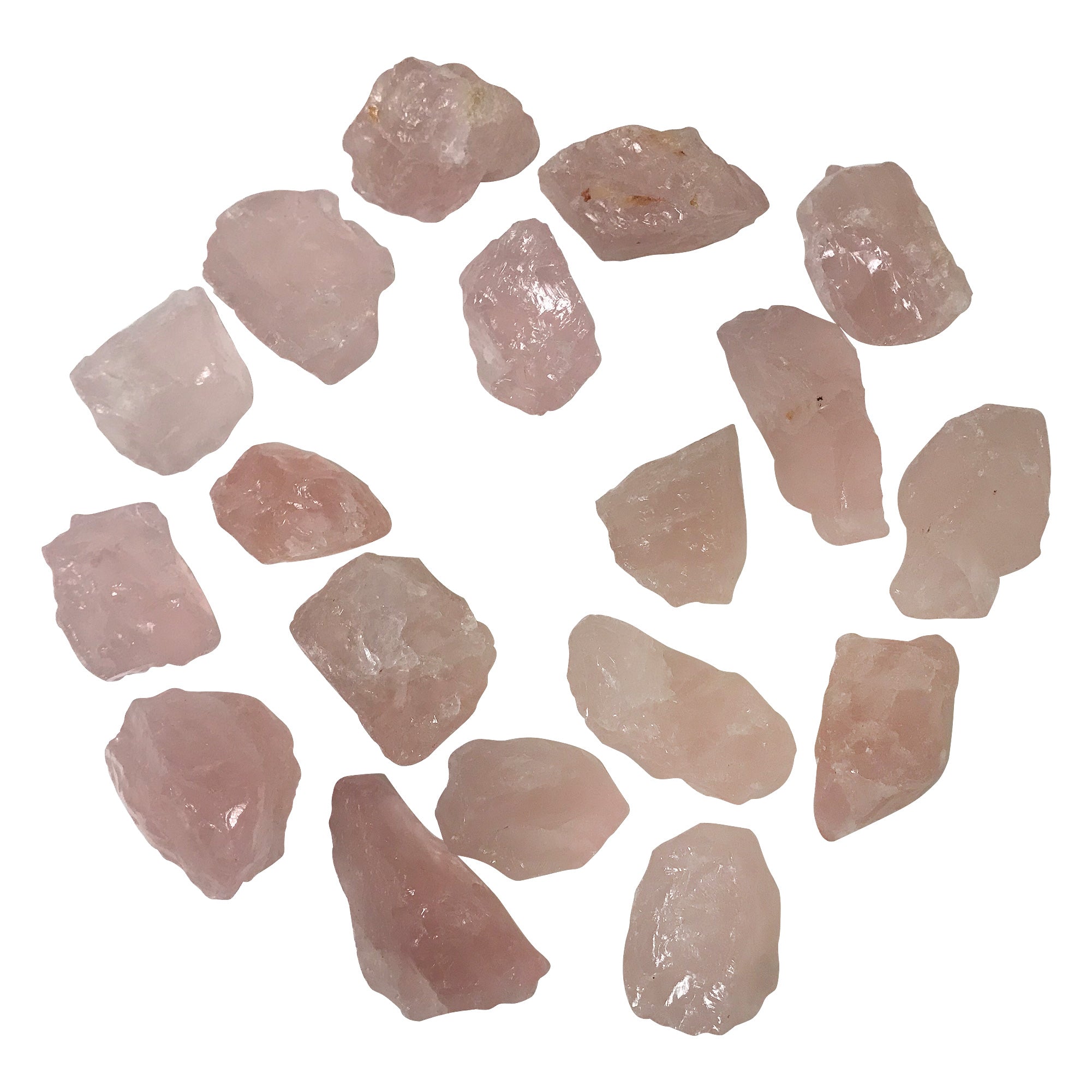 Natural Raw Rough Rose Quartz Crystal from Brazil - Unpolished Pink Gemstone for Collectors, Jewelry Making, Tumbling & Home Decor - Healing Stone for Meditation, Reiki & Spiritual Gifts (RGH015)