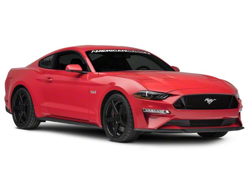 Carbon Fiber Sport Quarter Window Louver for Ford Mustang Fastback 2015-2020 - Lightweight Aerodynamic Upgrade for Street Racing & Car Shows
