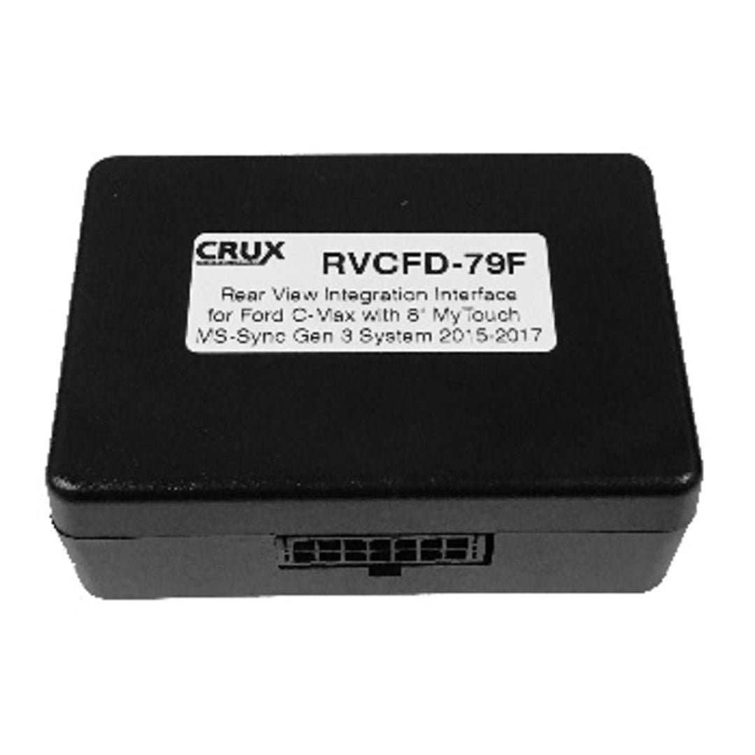 Crux RVCFD 79F Rear View Camera Integration Kit for Ford C-Max with SYNC3 System - Seamless Sightline Safety View Upgrade (Camera Not Included) - Perfect for Parking Assistance & Blind Spot Monitoring