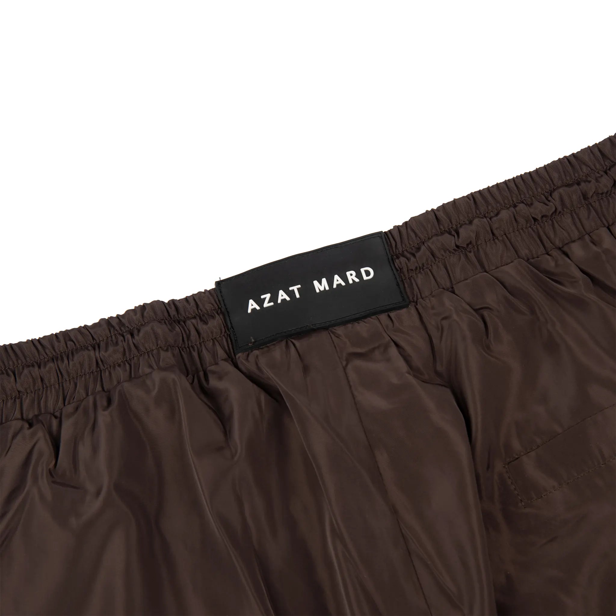 Azat Mard Men's Quick-Dry Combat Swim Shorts - Chocolate Brown for Beach, Pool & Water Sports | Lightweight & Comfortable Swimwear