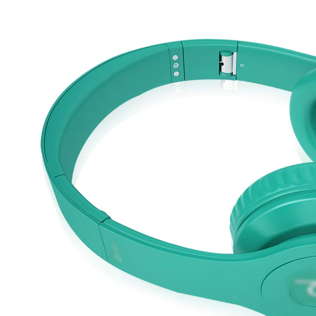 Geekria Protein Leather Headband Pad Replacement for Beats SoloHD & Solo1.0 Headphones - Light Green Top Cushion Cover Repair Part | Comfort Upgrade for Gaming, Music & Travel