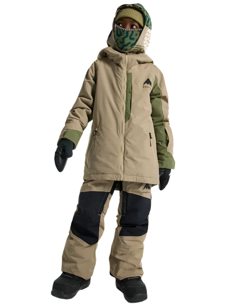Burton Junior's Hillslope Insulated Jacket 2025 - Waterproof Winter Coat for Kids & Teens - Warm Snow Jacket for Skiing, Snowboarding & Outdoor Activities