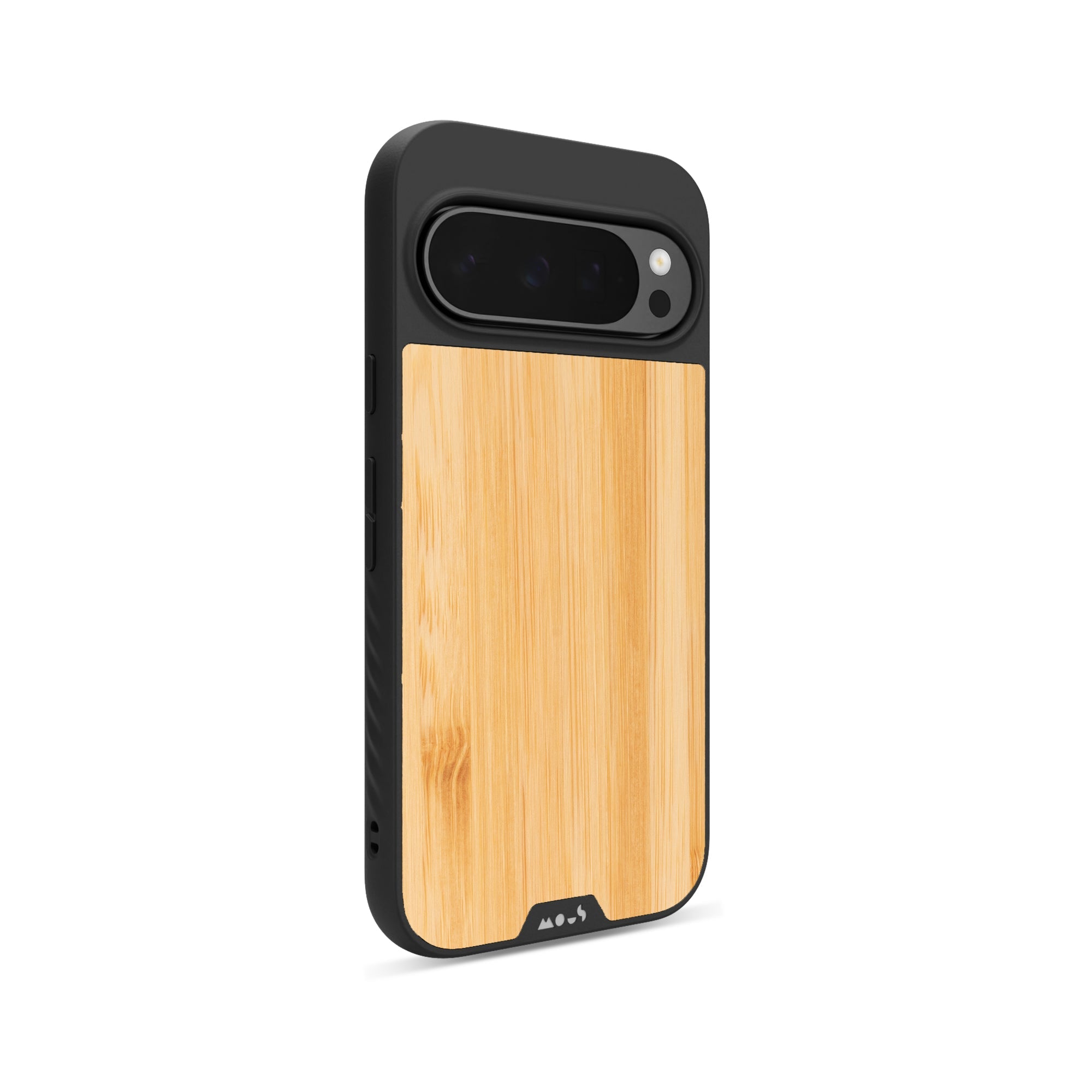 MagSafe Compatible Bamboo Phone Case for iPhone 14/13/12 Pro Max - Eco-Friendly & Slim Design - Perfect for Outdoor, Travel & Daily Use
