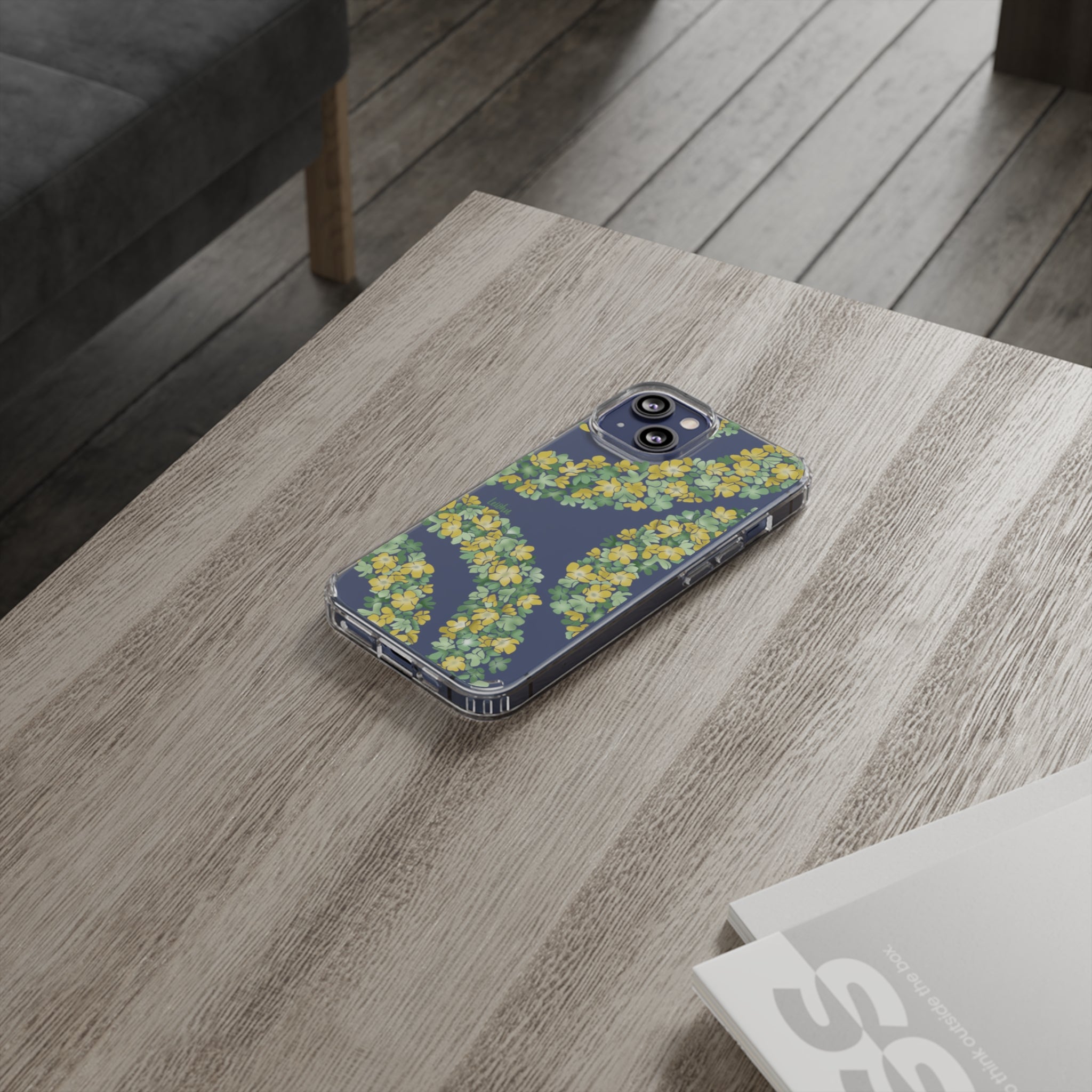 Double Pakalana Clear Phone Case - Slim Protective Cover for iPhone & Samsung - Perfect for Everyday Use & Travel