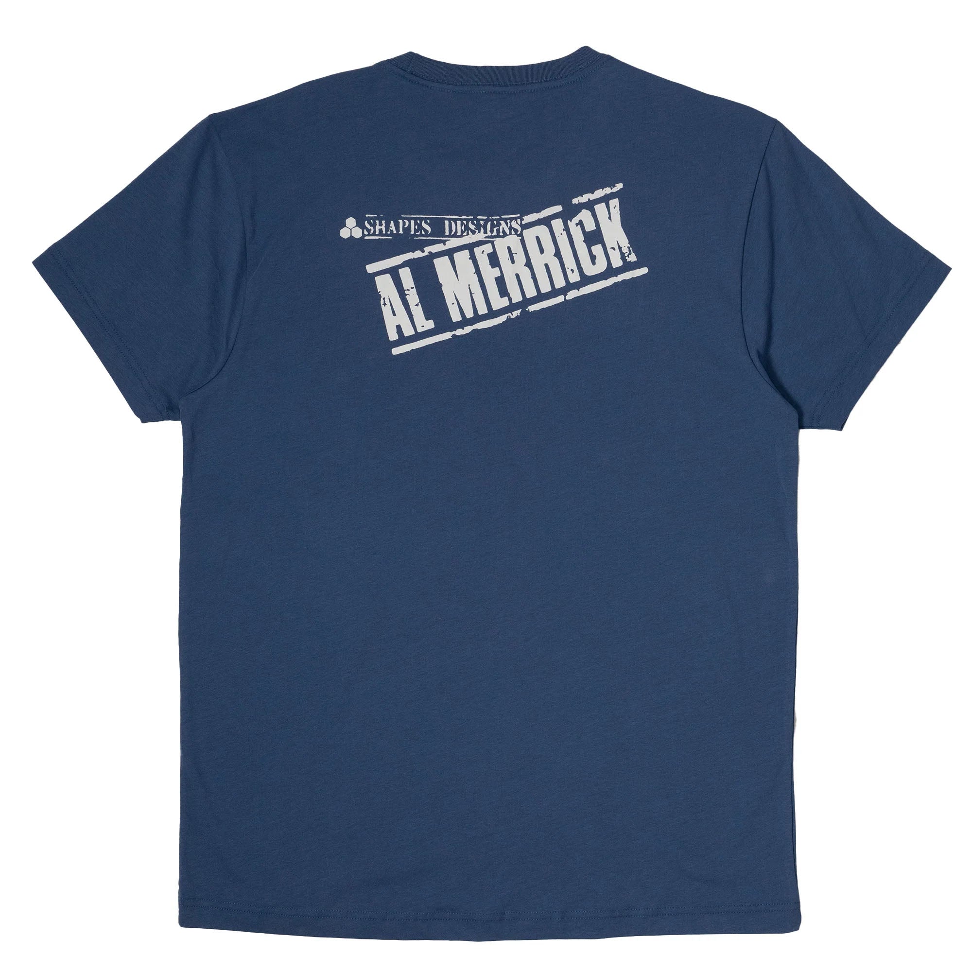 Channel Islands Al Stamp OG Men's Short Sleeve T-Shirt - Cobalt Blue - Surfing, Skateboarding & Casual Streetwear Style