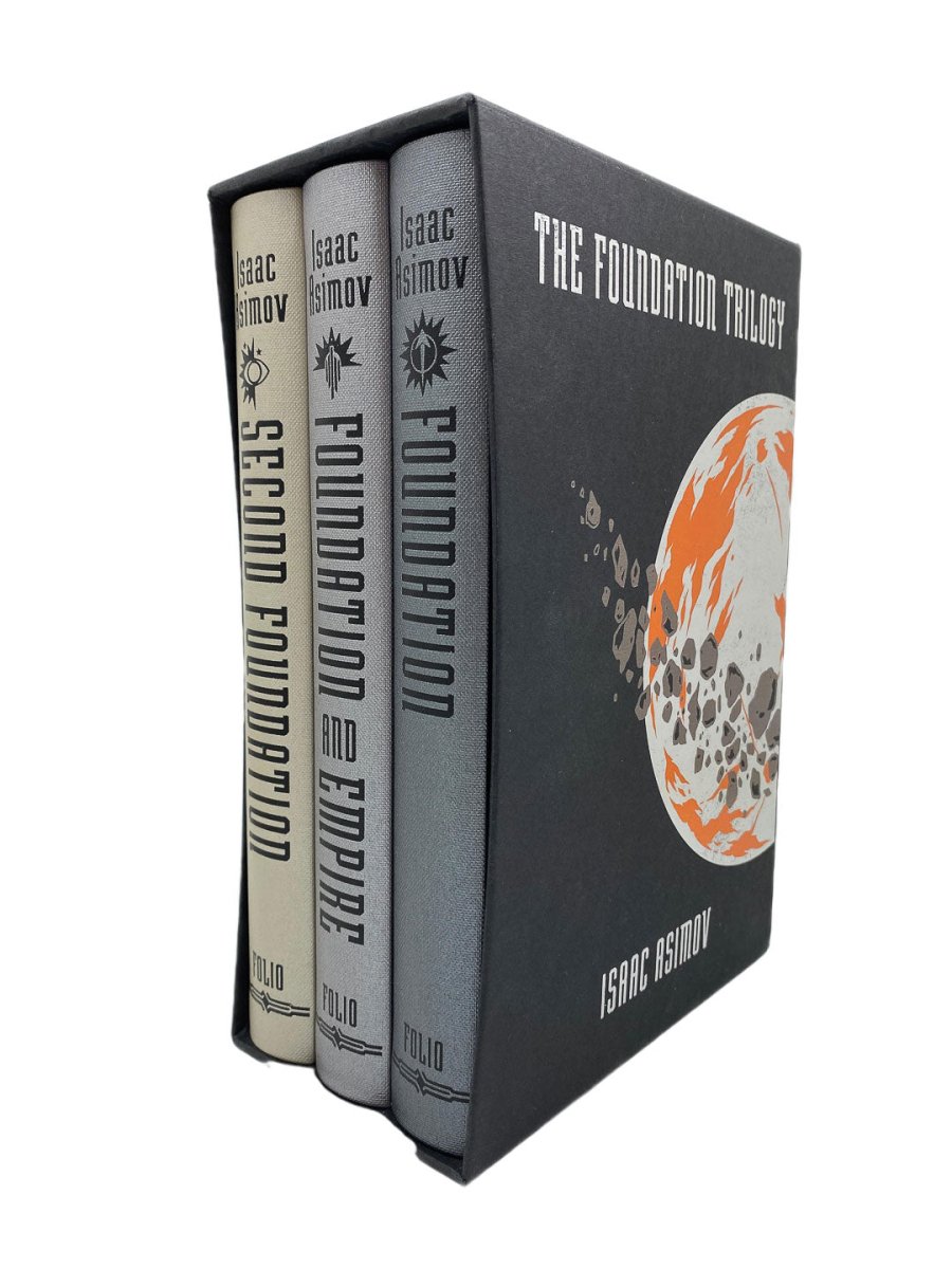 Isaac Asimov The Foundation Trilogy - Classic Sci-Fi Book Series for Space Adventure & Future Tech Enthusiasts | Perfect for Sci-Fi Lovers, Book Collectors & Gift Giving