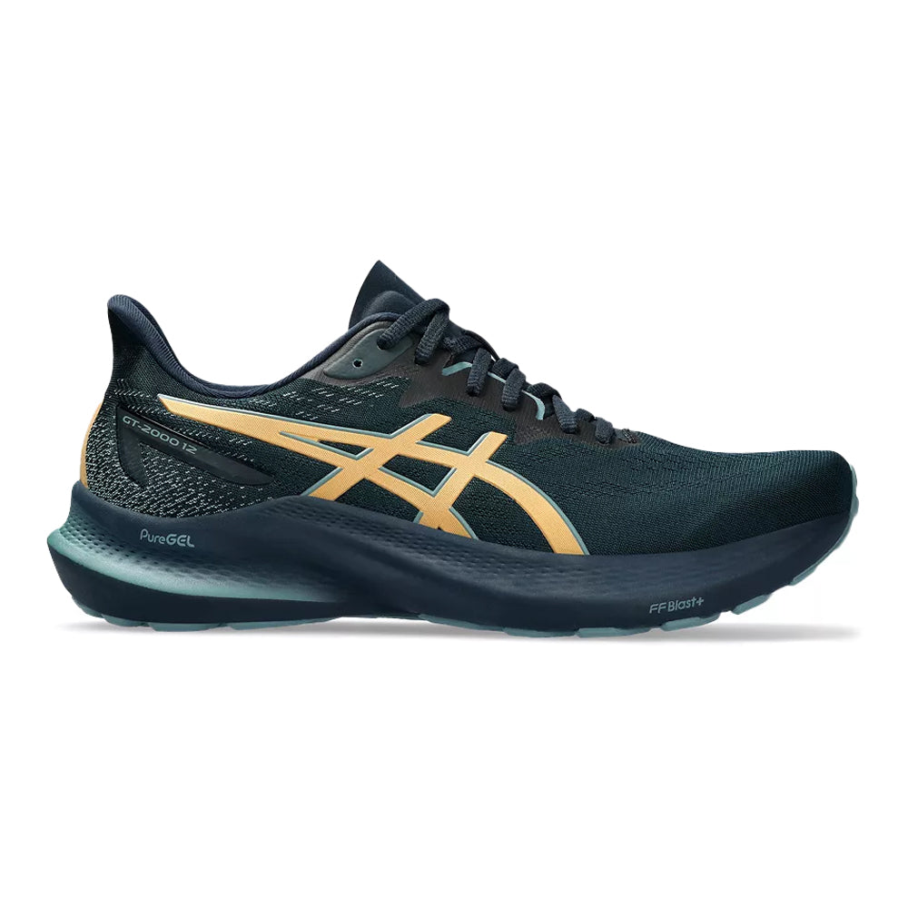 ASICS GT 2000 12 Running Shoes for Men - Lightweight Stability Sneakers with Cushioning | Perfect for Road Running, Jogging & Gym Workouts