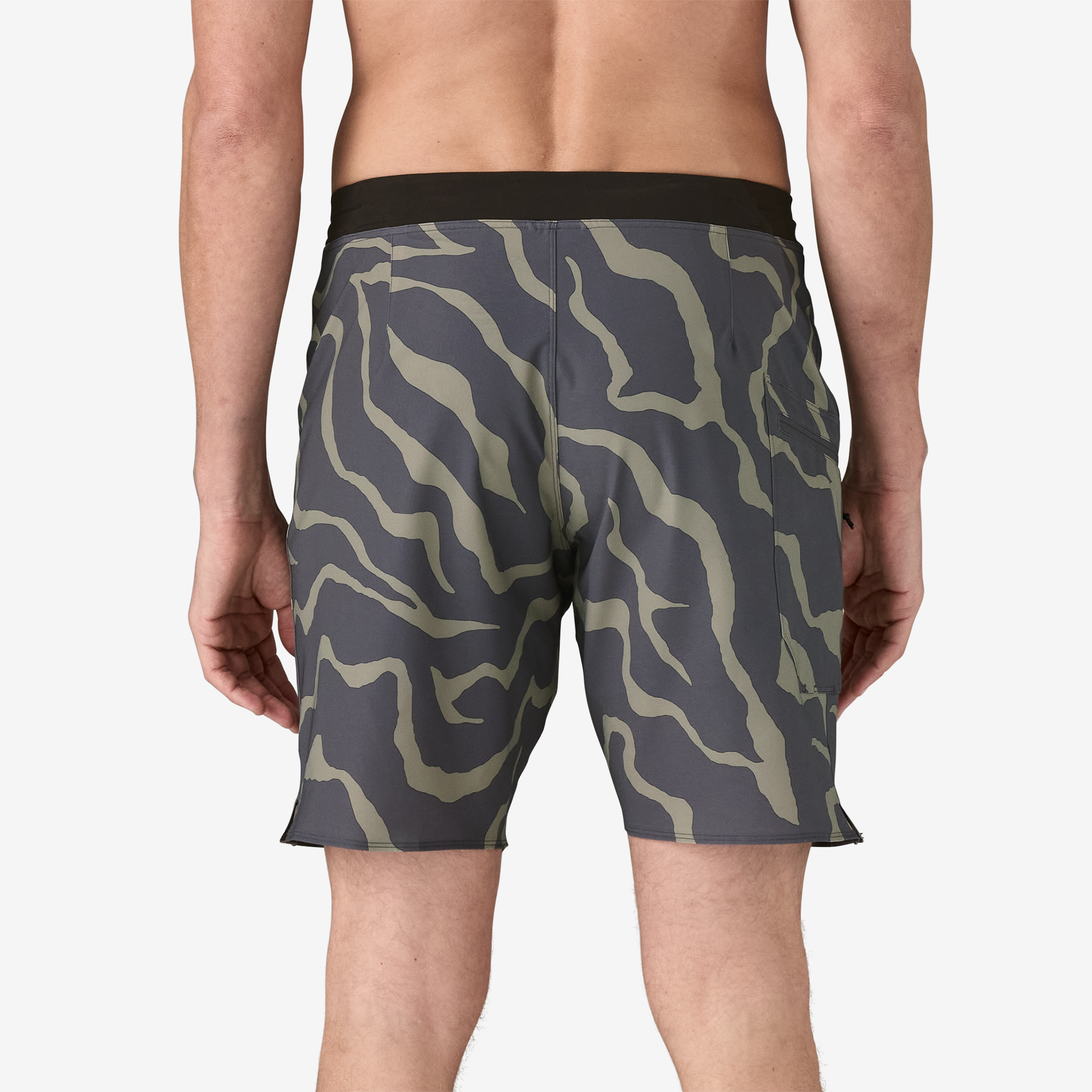 Men's Quick-Dry Hydrolock Stitched Boardshorts - Swim Trunks for Surfing, Swimming & Beach Activities - UPF 50+ Sun Protection