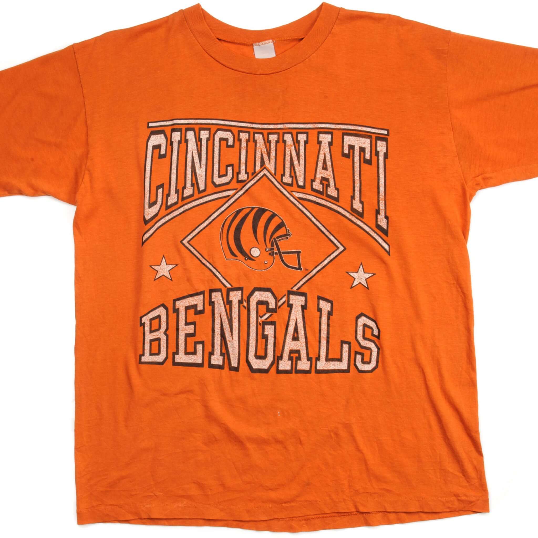 Vintage Cincinnati Bengals NFL Football T-Shirt - Large Size - Perfect for Game Day, Tailgating & Fan Gifts