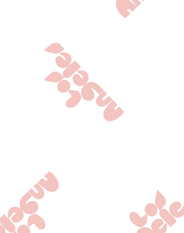 Clare V. Los Angeles Wallpaper - Pink & White Floral Design for Home Decor & Living Room Accent Wall