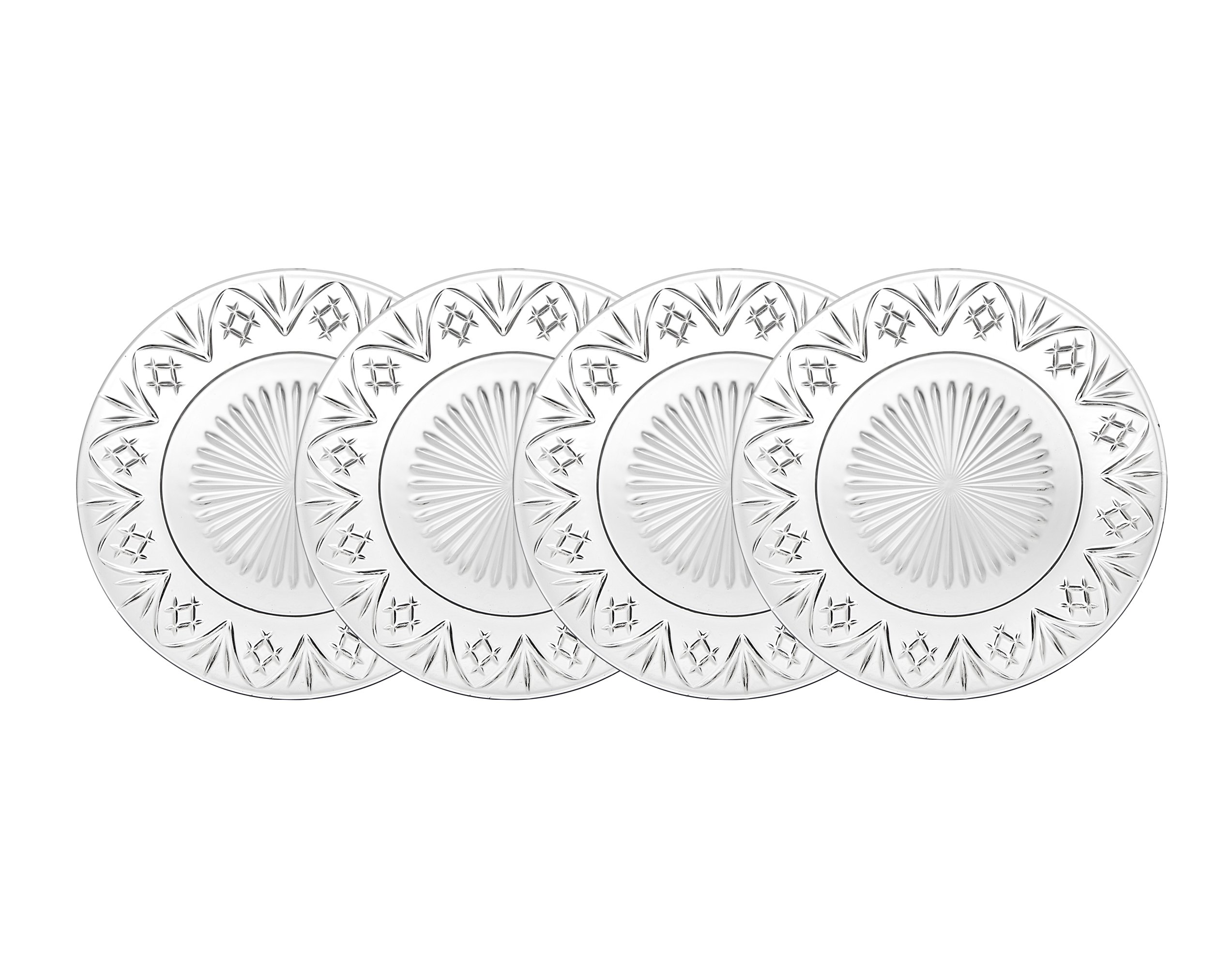 Godinger Dublin 16-Piece Dinnerware Set - Elegant Porcelain Plates, Bowls & Mugs for Formal Dining - Perfect for Holiday Entertaining & Family Gatherings