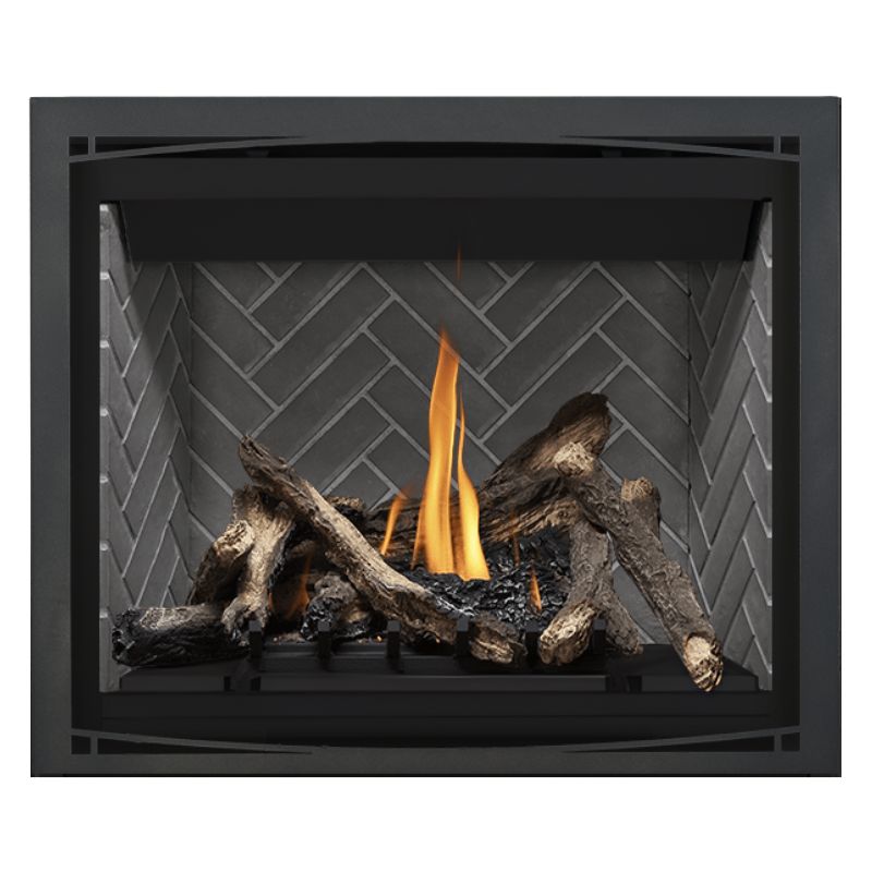 Napoleon Altitude 42 Inch Direct Vent Gas Fireplace - A42 Model | Indoor Home Heating & Cozy Living Room Fireplace for Winter