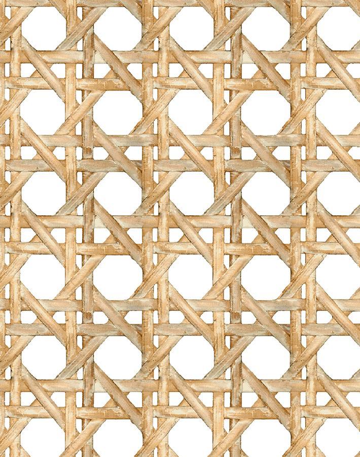 Wallshoppe Faux Caning Wicker Wallpaper - Peel and Stick Self-Adhesive Wallpaper for Bedroom, Living Room, and Office Decor