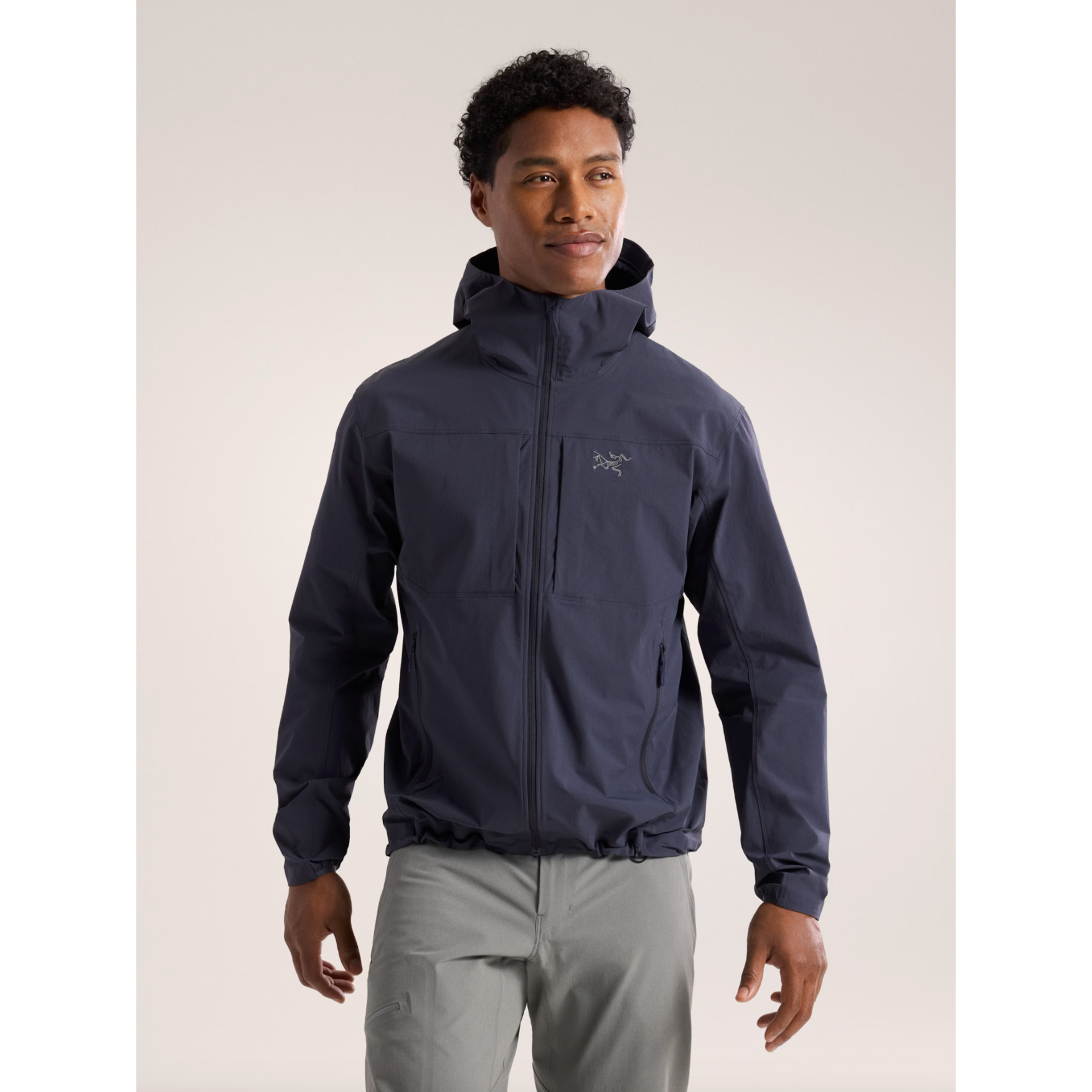 Arc'teryx Men's Gamma Lightweight Hoody Jacket - Water-Resistant, Breathable Softshell for Hiking, Climbing & Outdoor Adventures