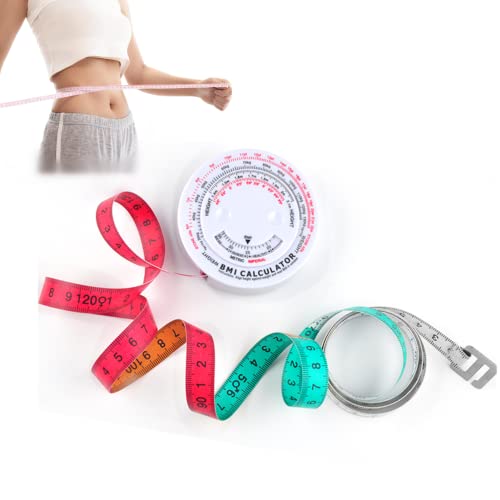 Accurate Body Tape Measure for BMI & Fat Measurement - Fitness Body Fat Calculator, Body Composition Monitor for Health & Wellness - Perfect for Home Gym, Weight Loss Tracking & Personal Fitness Goals