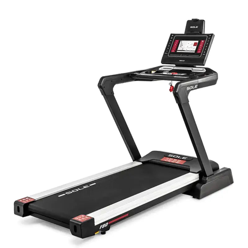 SOLE F80 Treadmill 2024 - Premium Folding Treadmill for Home Gym with Powerful Motor & Cushioned Deck - Perfect for Running, Walking & Cardio Workouts at Home