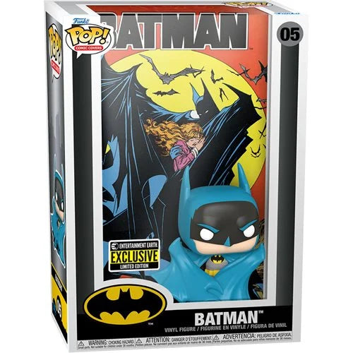 DC Comics Batman #423 McFarlane Pop! Vinyl Comic Cover Figure with Protective Case - EE Exclusive #05 - Perfect for Collectors, Display & Superhero Decor